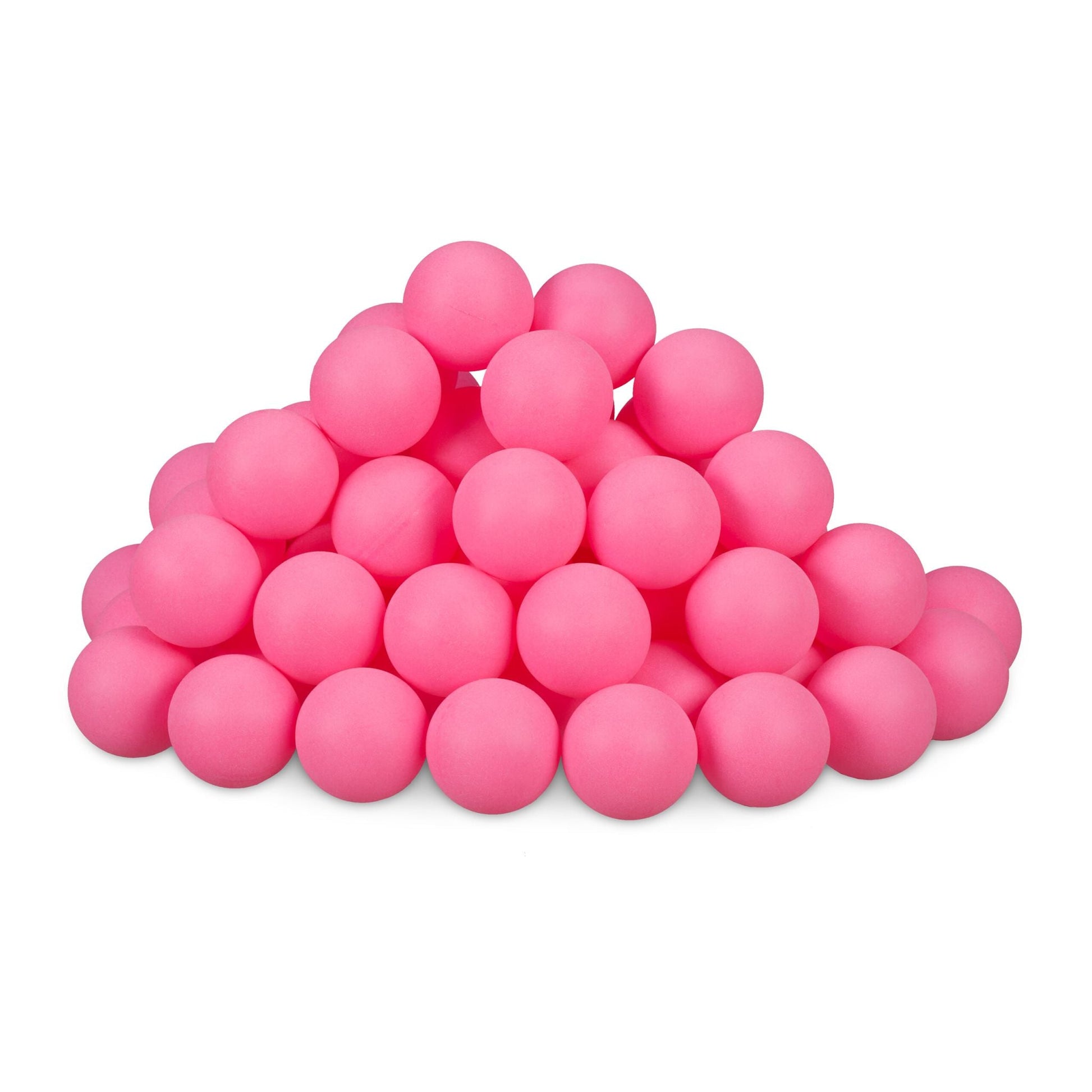 Beer Pong Bälle 100er-Set Pink von Relaxdays