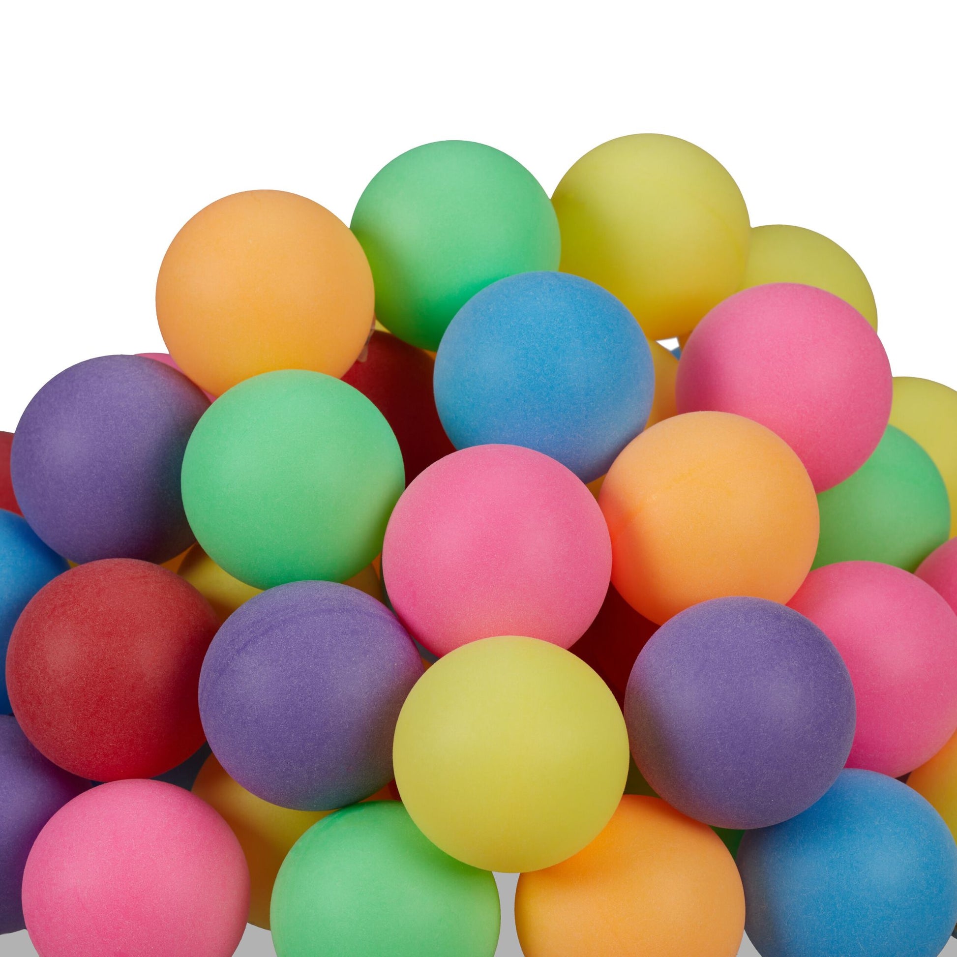 Beer Pong Bälle 100er-Set Blau-Grün-Lila von Relaxdays