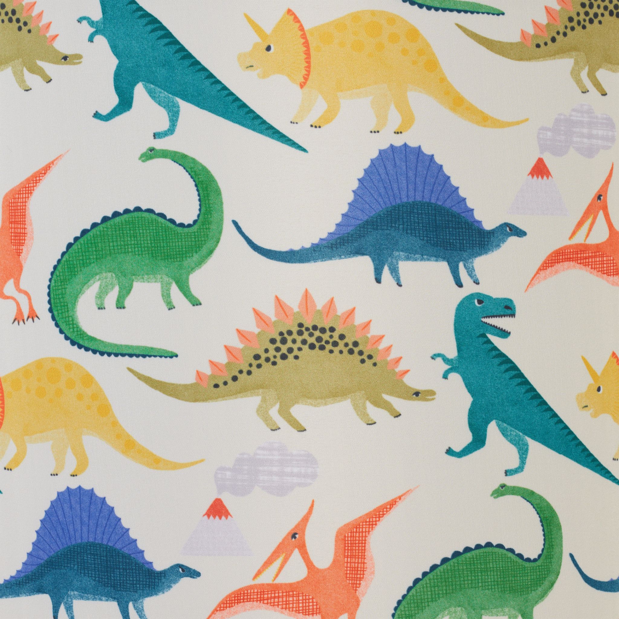 Dino Hängelampe Kinderzimmer Creme-Gelb-Grün von Relaxdays