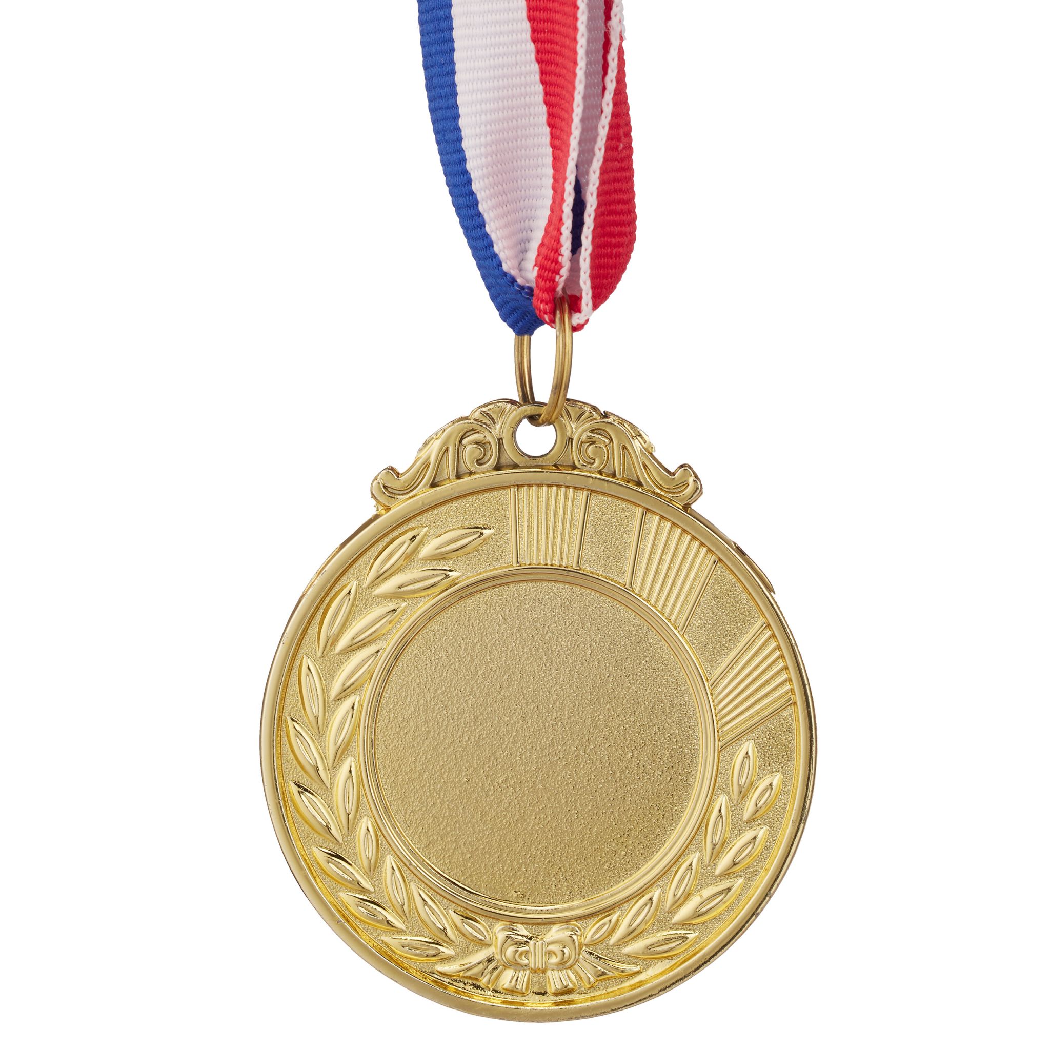Medaillen für Kinder 12er-Set Gold-Kupfer-Silber von Relaxdays