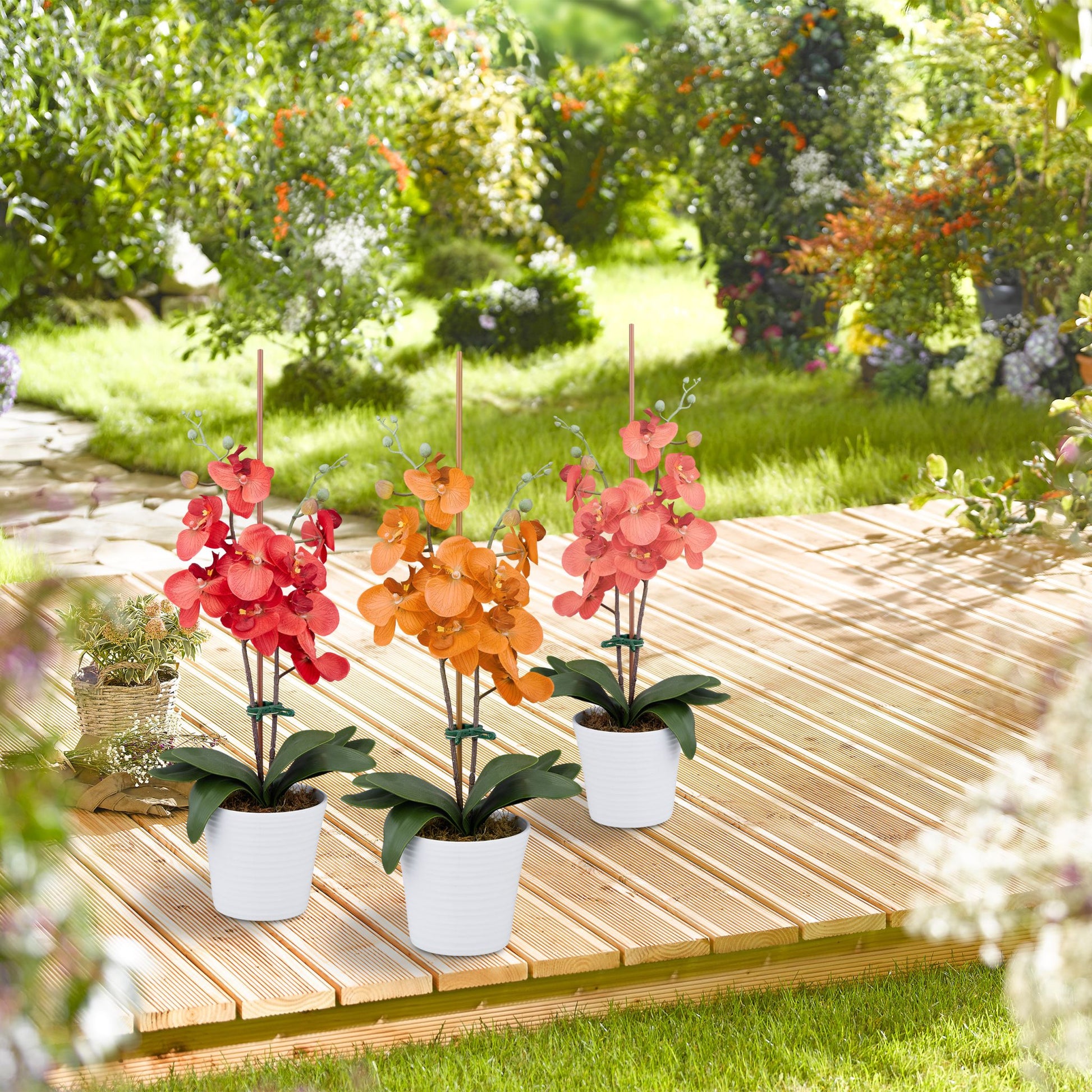 Grosse Pflanzenclips 120er-Set Dunkelgrün von Relaxdays