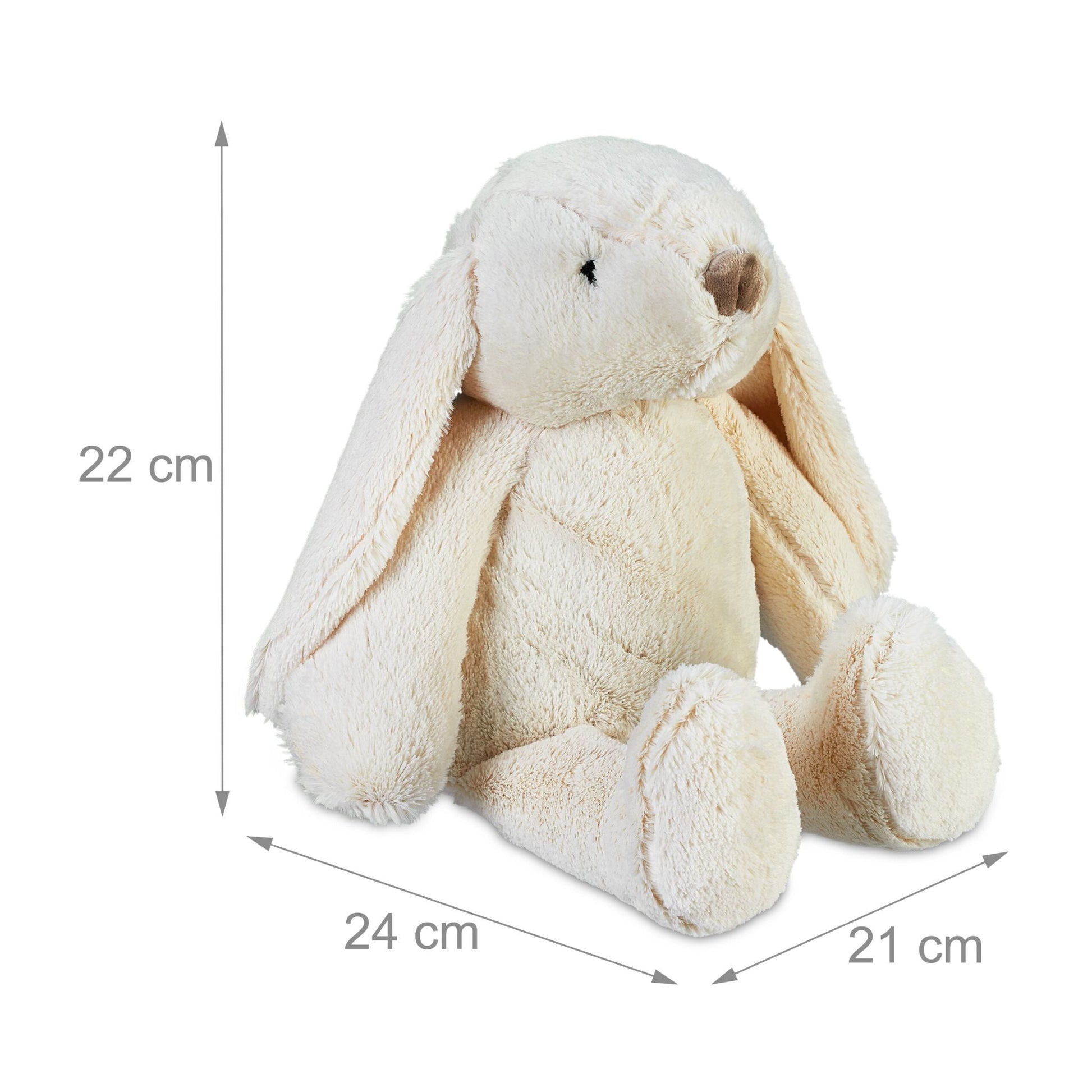 Türstopper Hase Creme von Relaxdays