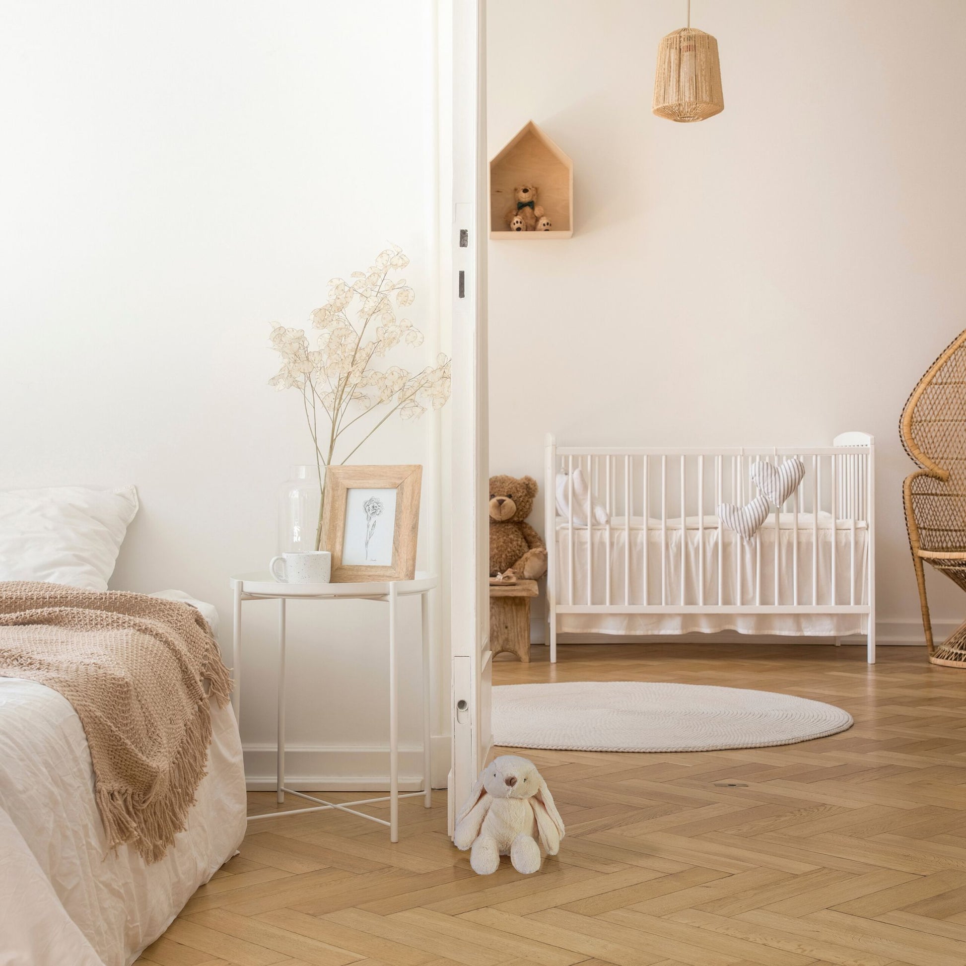 Türstopper Hase Creme von Relaxdays