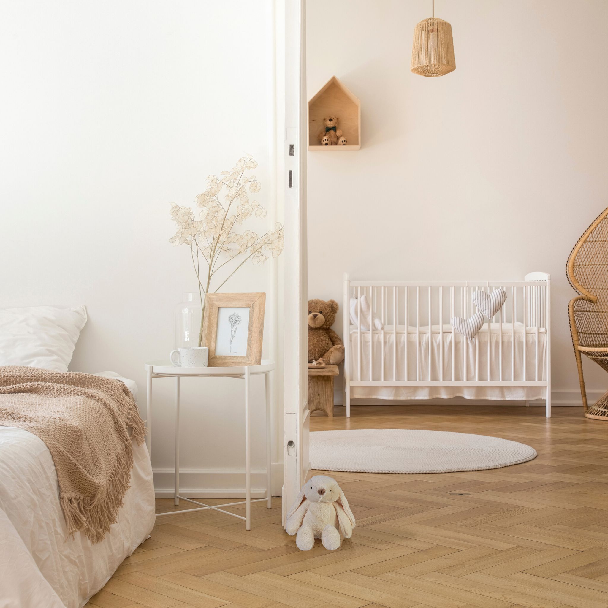 Türstopper Hase Creme von Relaxdays