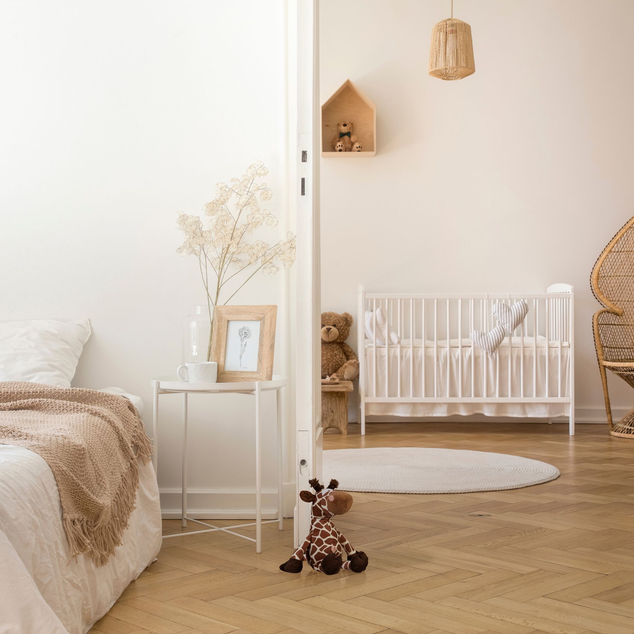 Türstopper Giraffe Beige-Braun-Hellbraun von Relaxdays