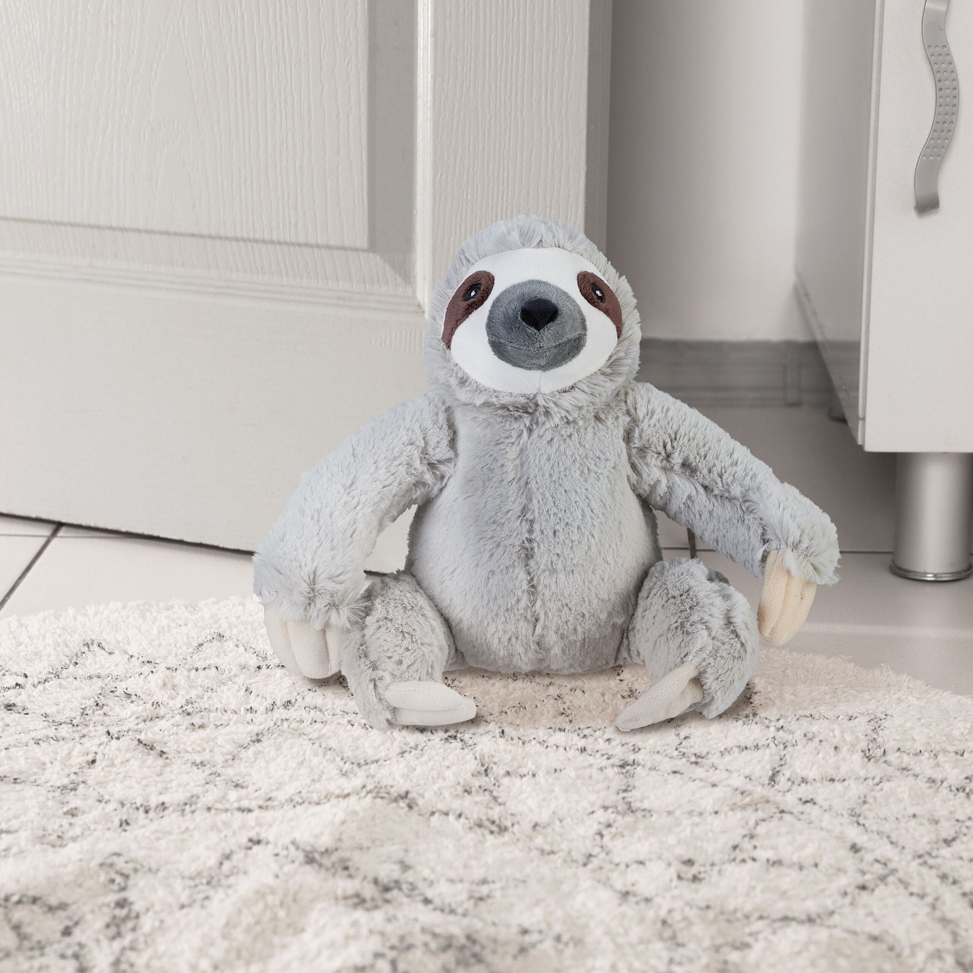 Türstopper Faultier Weiss-Braun-Grau von Relaxdays
