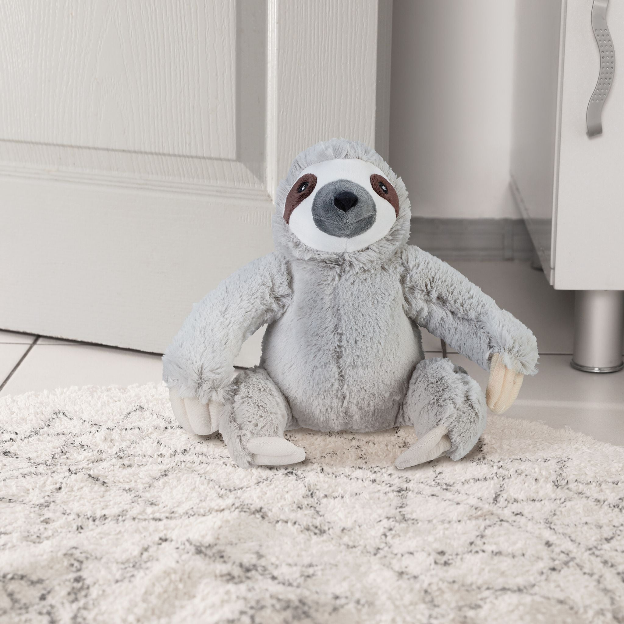 Türstopper Faultier Weiss-Braun-Grau von Relaxdays