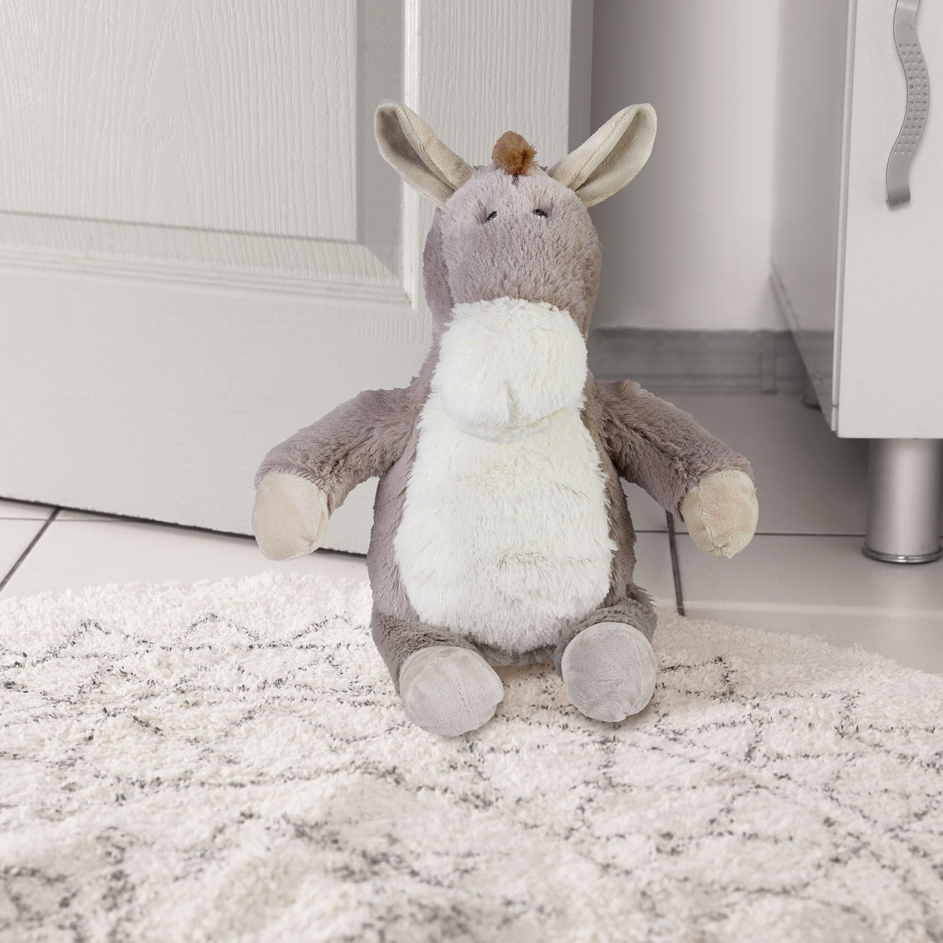 Türstopper Esel Beige-Creme-Grau von Relaxdays
