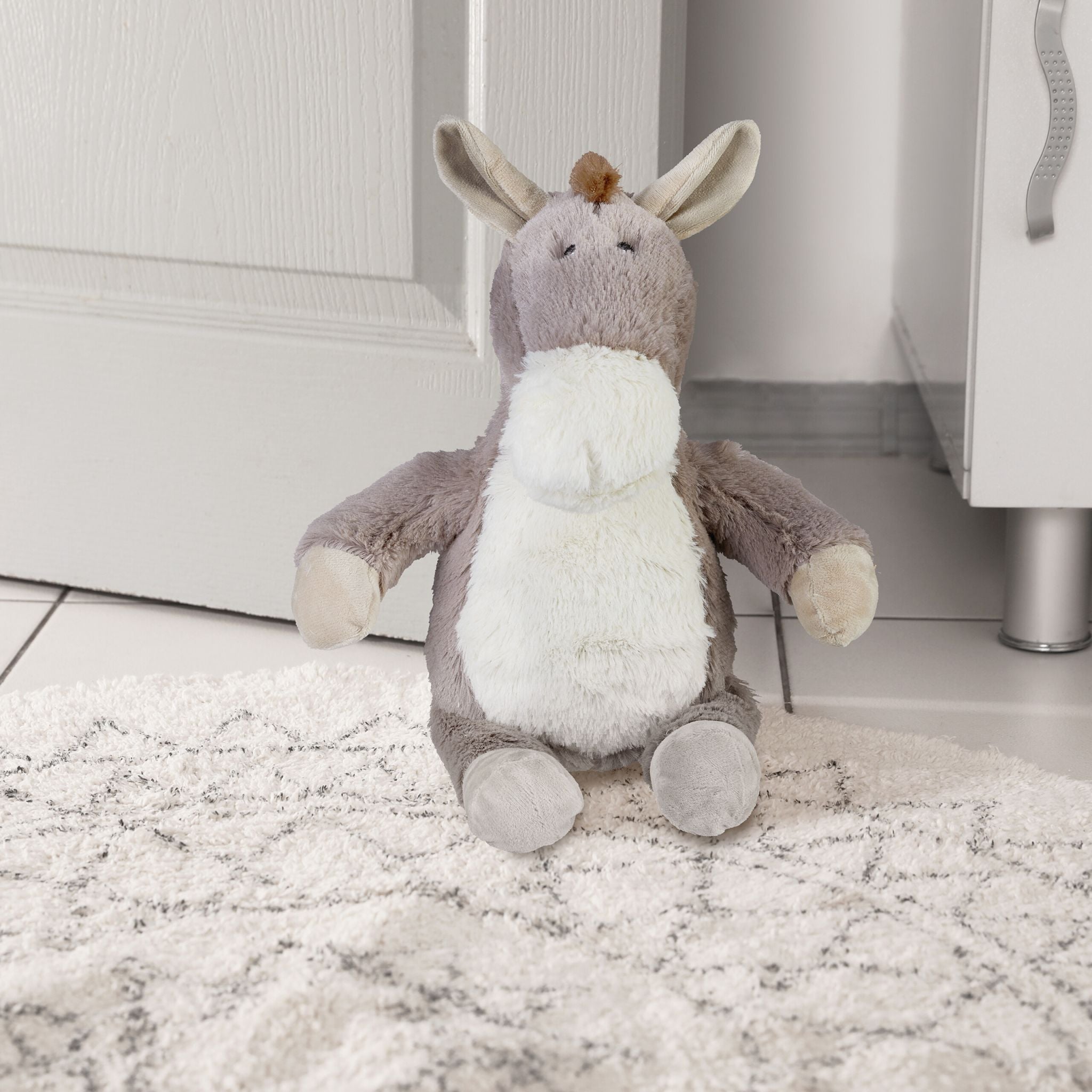 Türstopper Esel Beige-Creme-Grau von Relaxdays
