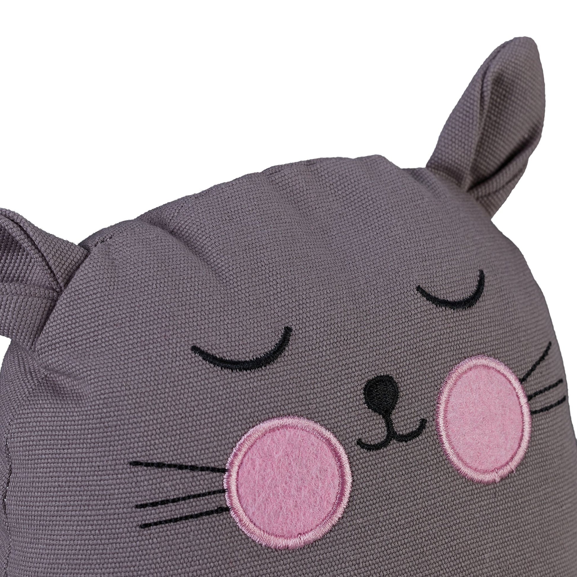 Türstopper Katze Weiss-Rosa-Grau von Relaxdays