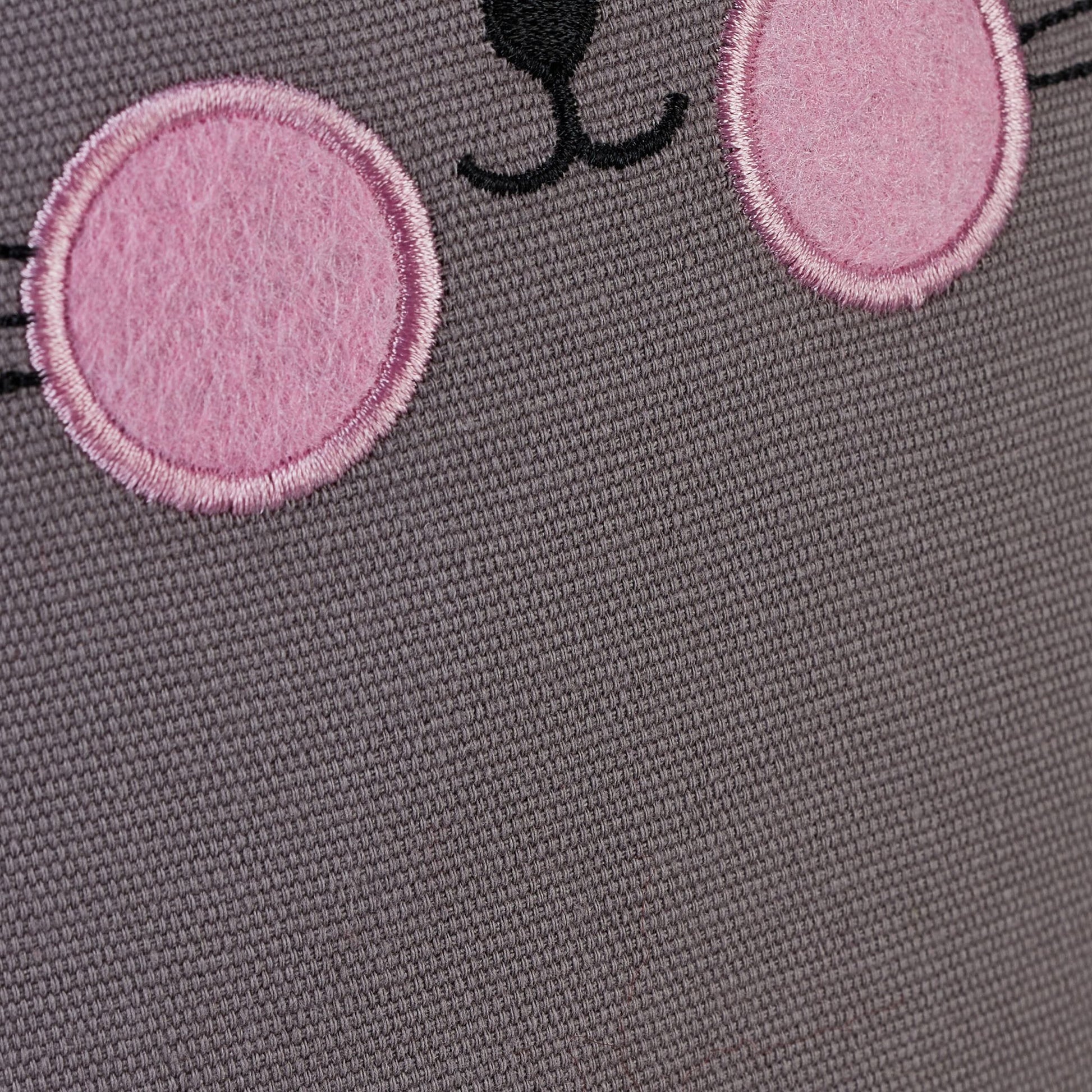 Türstopper Katze Weiss-Rosa-Grau von Relaxdays