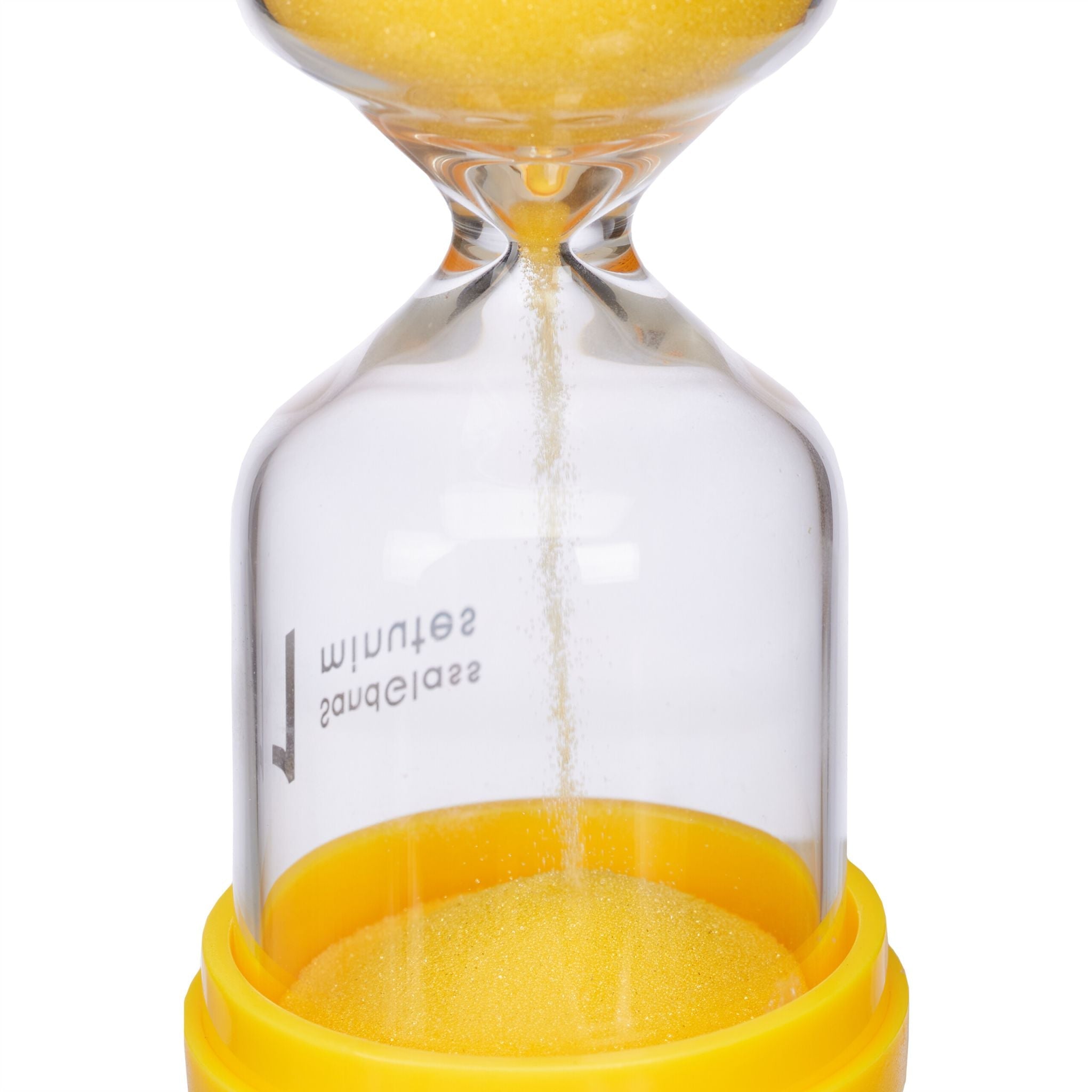 Sanduhren für Kinder 6er-Set Gelb-Grün-Orange von Relaxdays