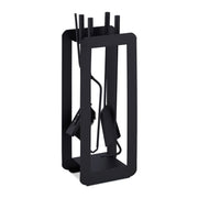 Kaminbesteck 5tlg. Schwarz von Relaxdays