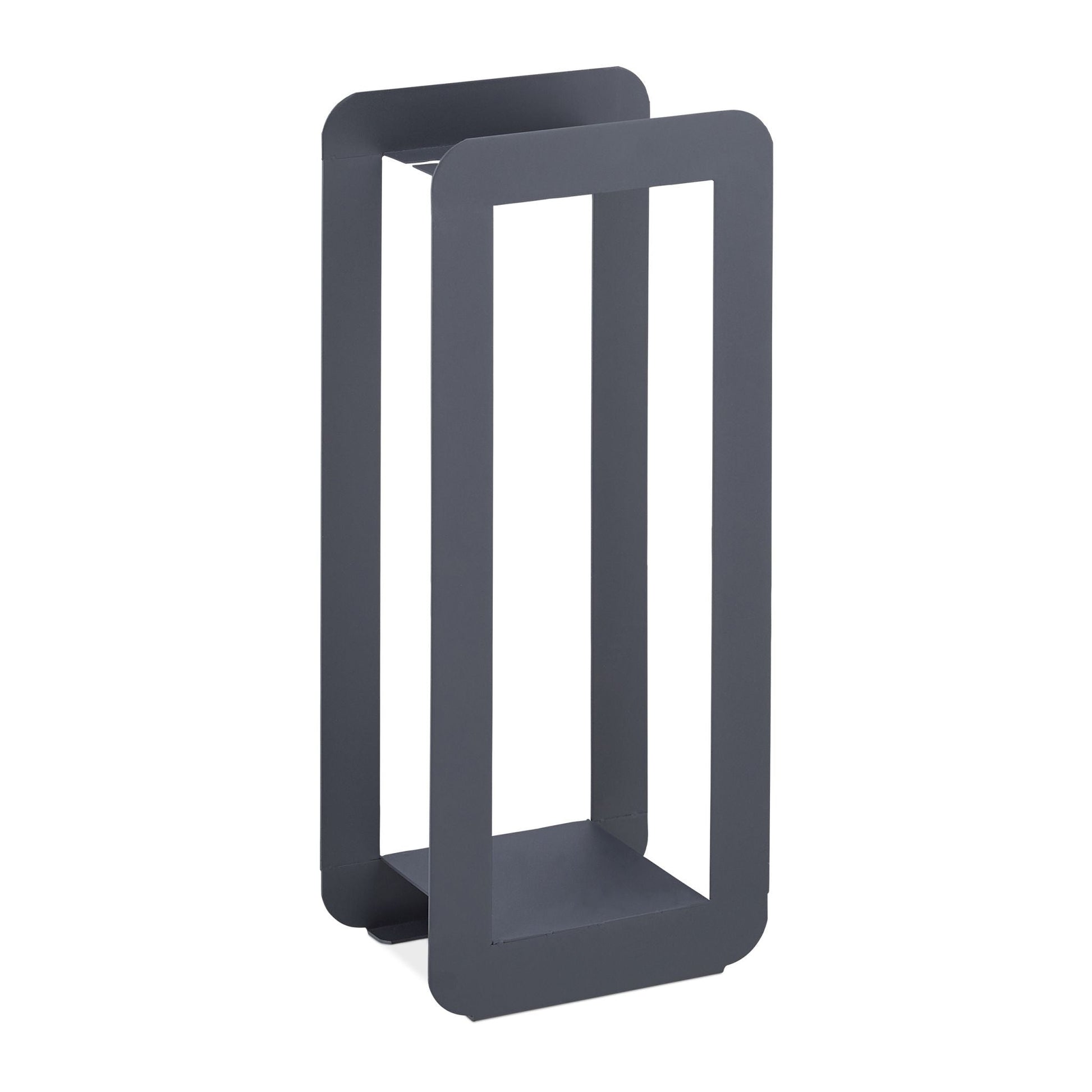Kaminbesteck 5tlg. Schwarz-Grau von Relaxdays