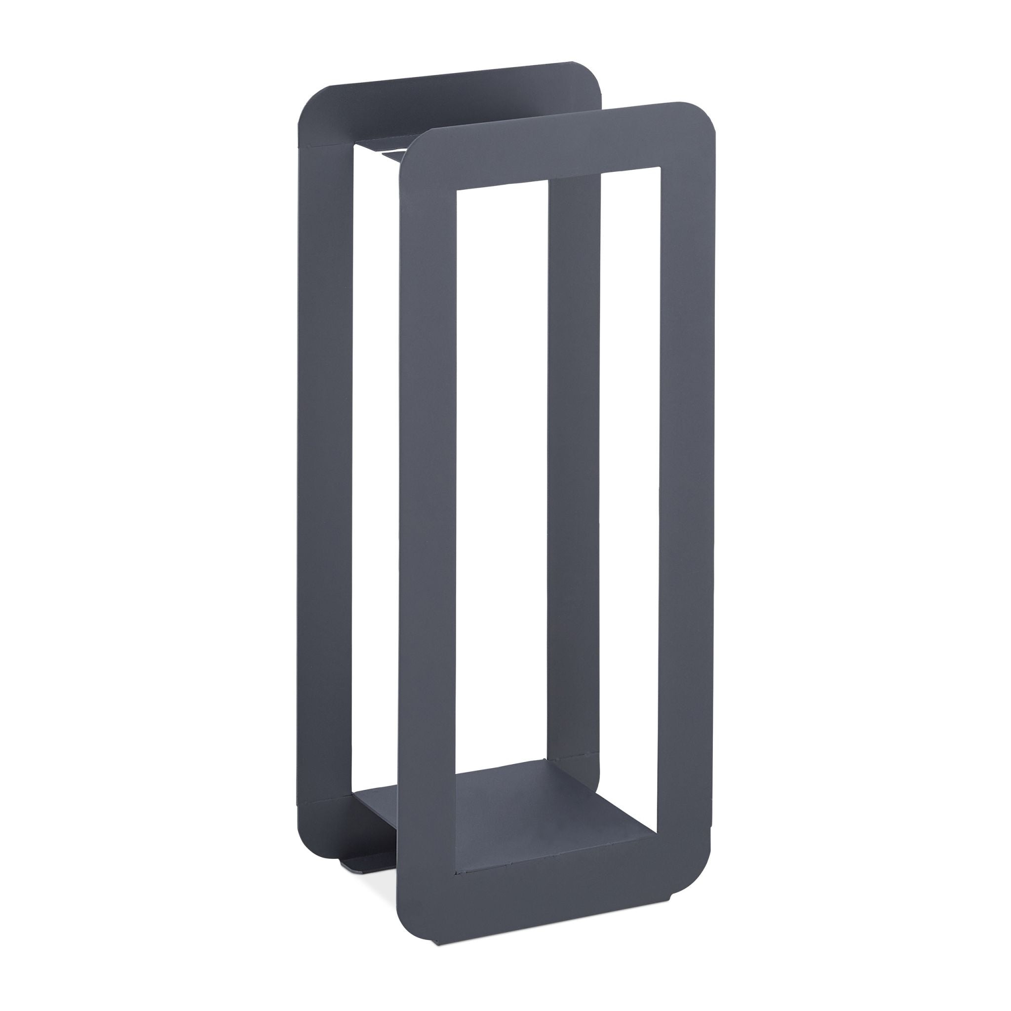 Kaminbesteck 5tlg. Schwarz-Grau von Relaxdays