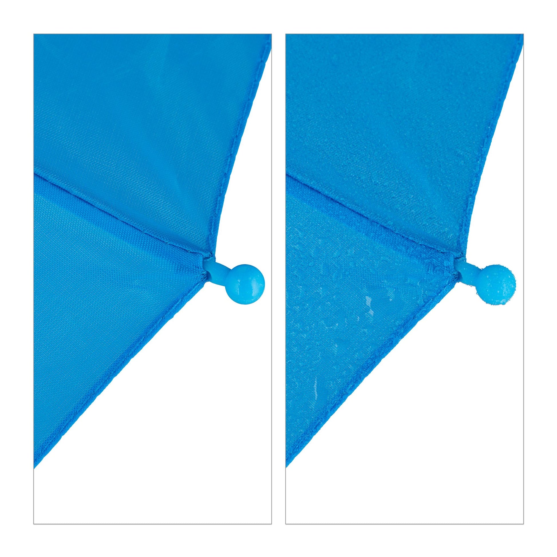 Kinderregenschirm Hai Weiss-Blau-Grau von Relaxdays