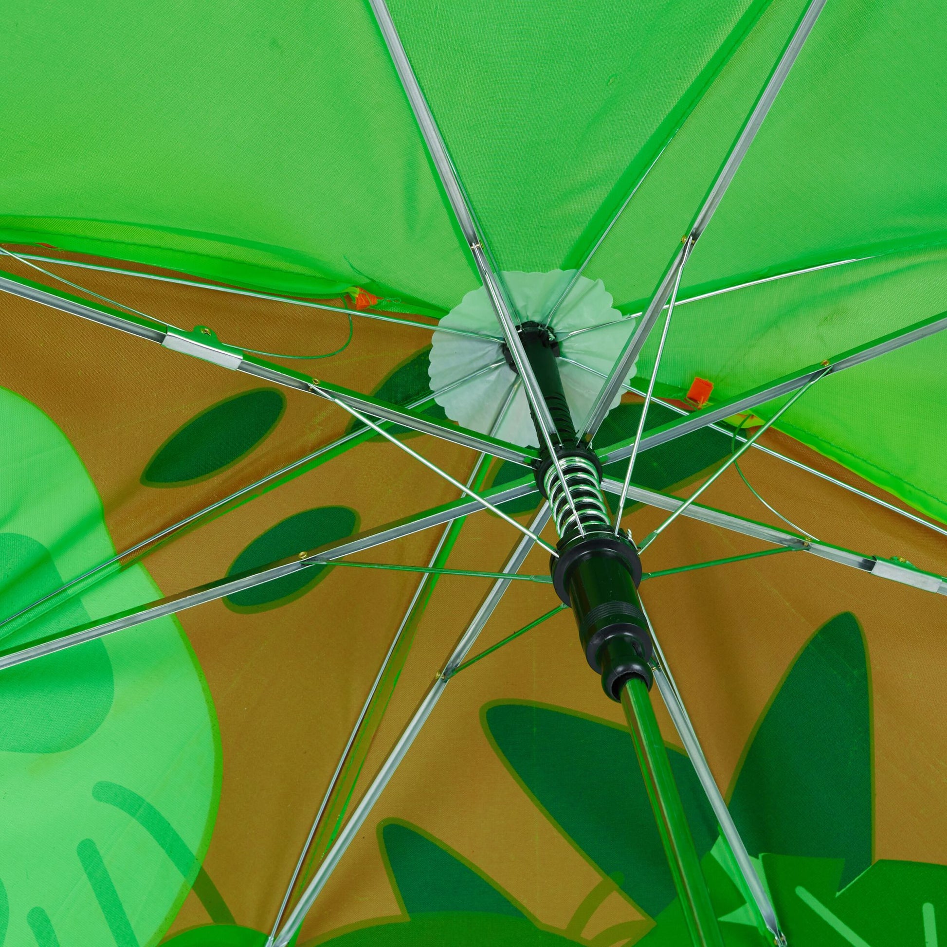 Kinderregenschirm Dschungel Braun-Grün-Orange von Relaxdays