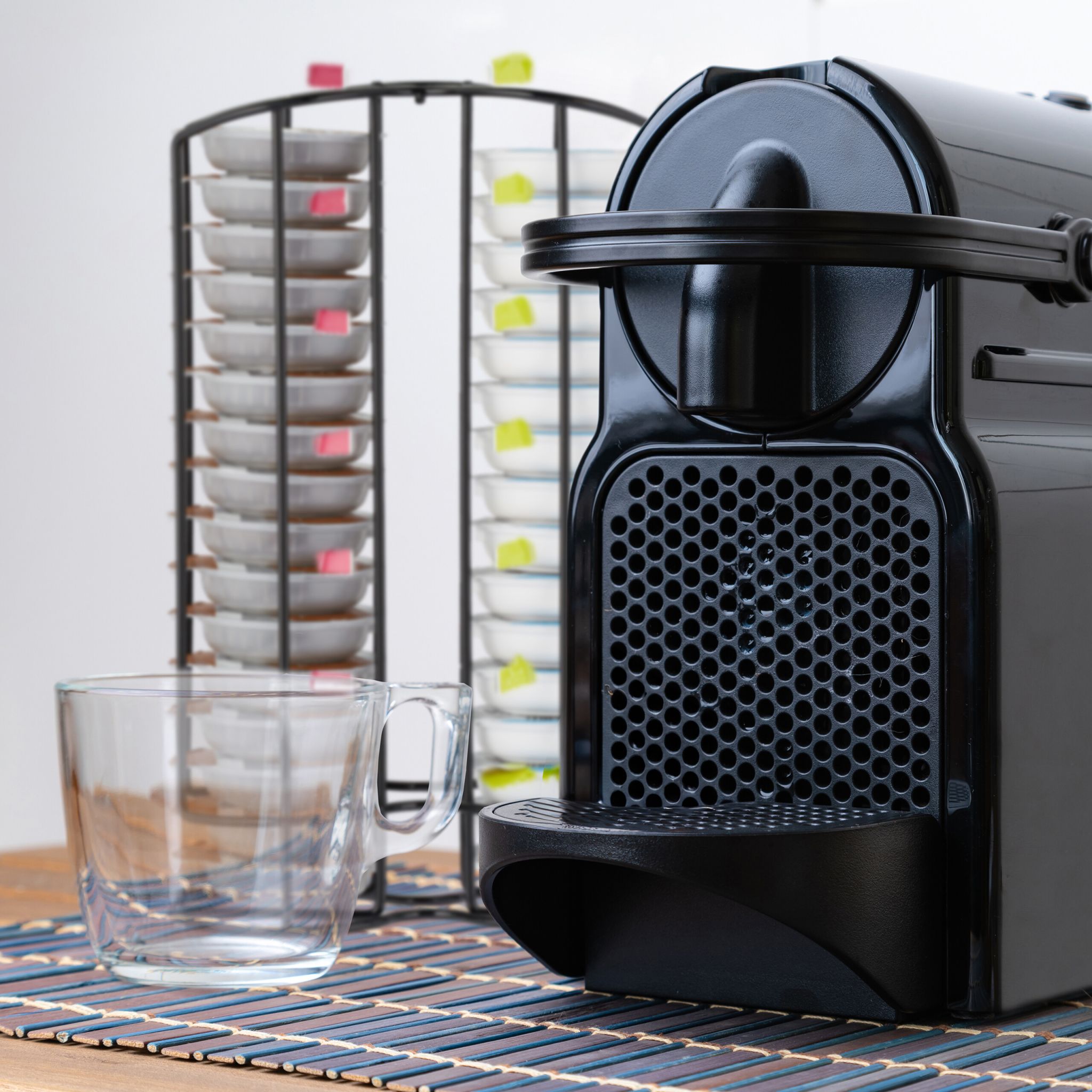 Tassimo Kapselhalter für 32 Kapseln Schwarz von Relaxdays