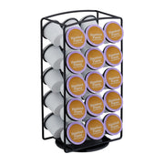 Kapselhalter für 30 K-Cups Schwarz von Relaxdays