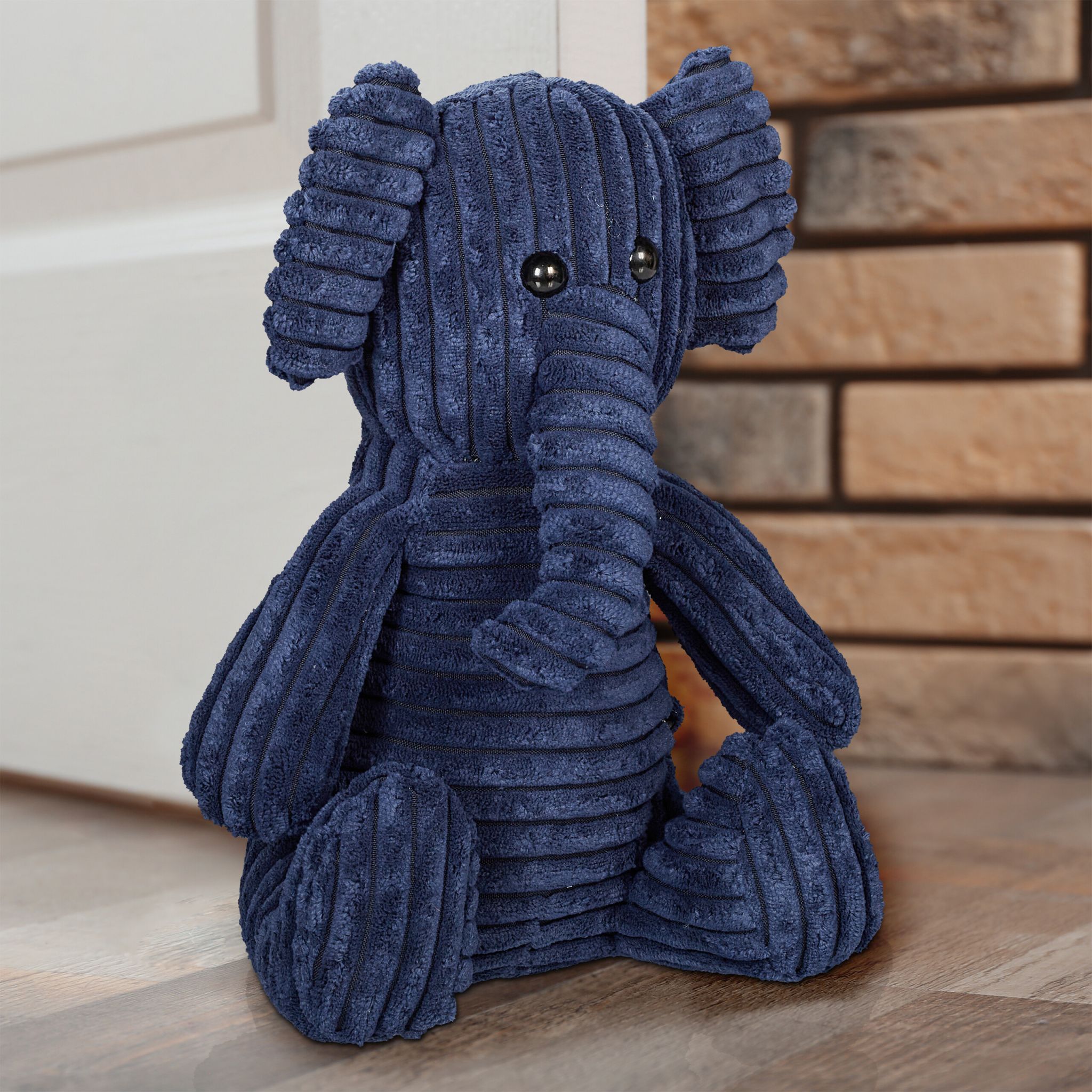 Türstopper Elefant Dunkelblau von Relaxdays