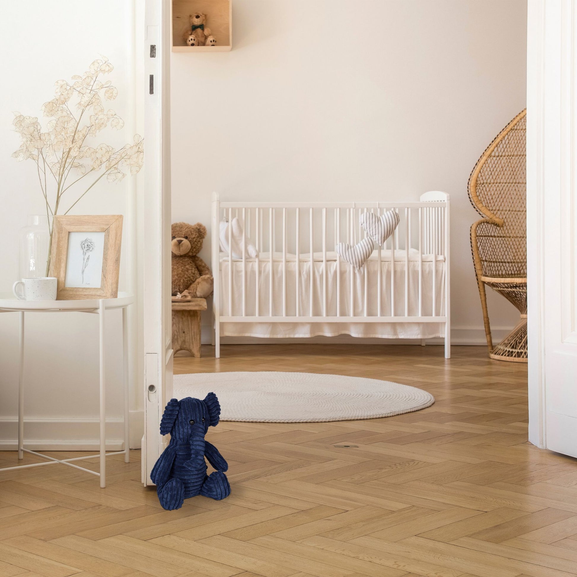 Türstopper Elefant Dunkelblau von Relaxdays
