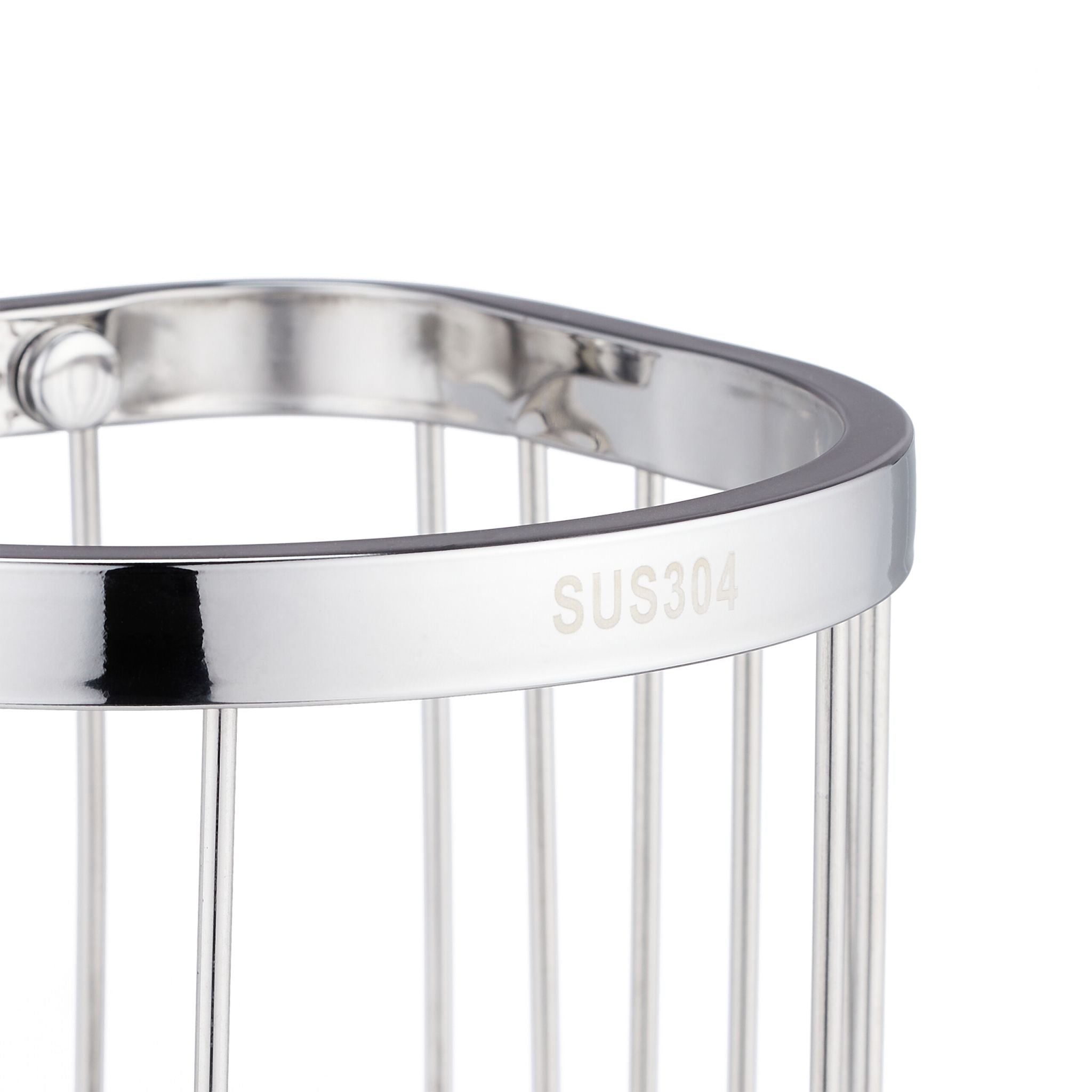 Duschablage Edelstahl Silber von Relaxdays