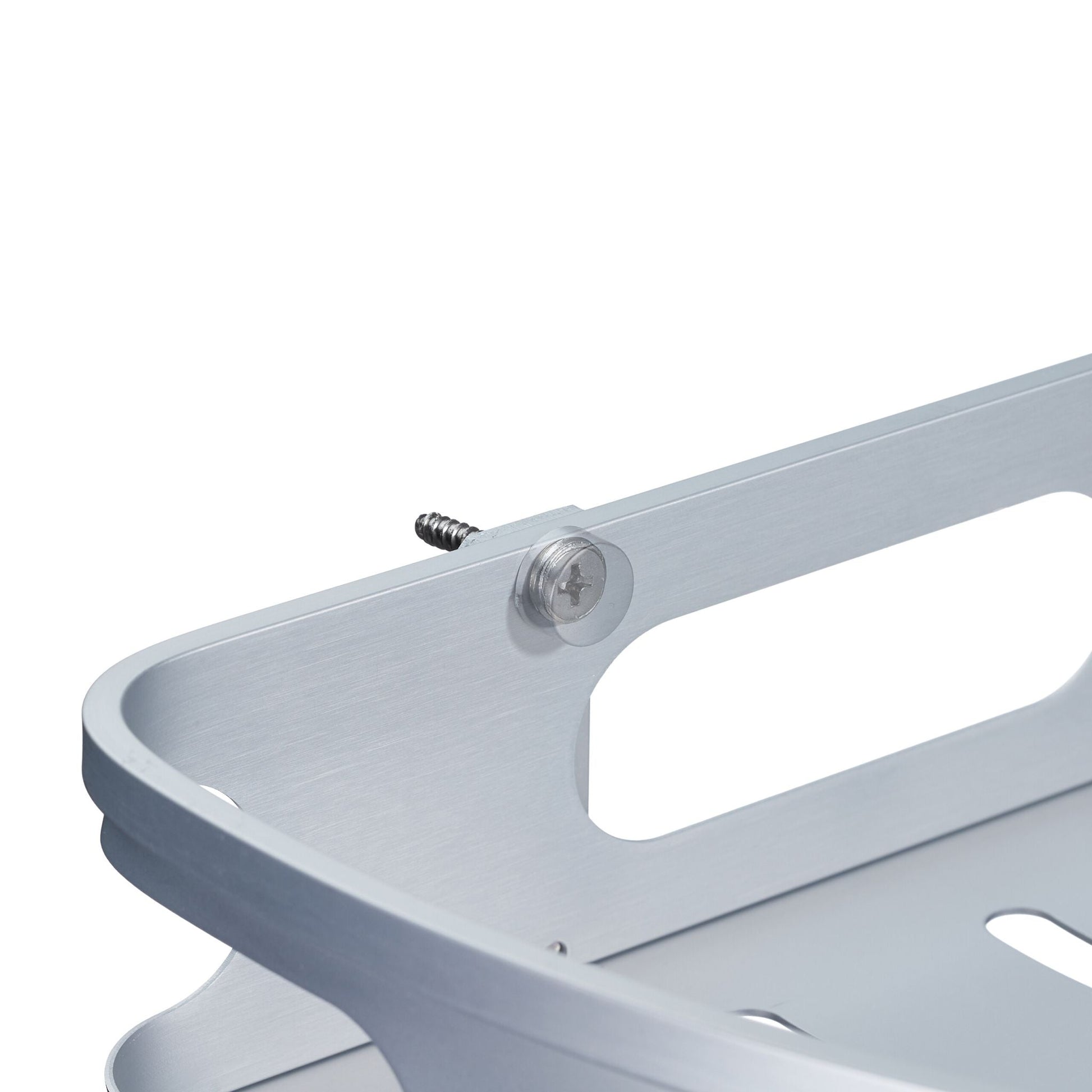 Badeckregal für Dusche Silber von Relaxdays