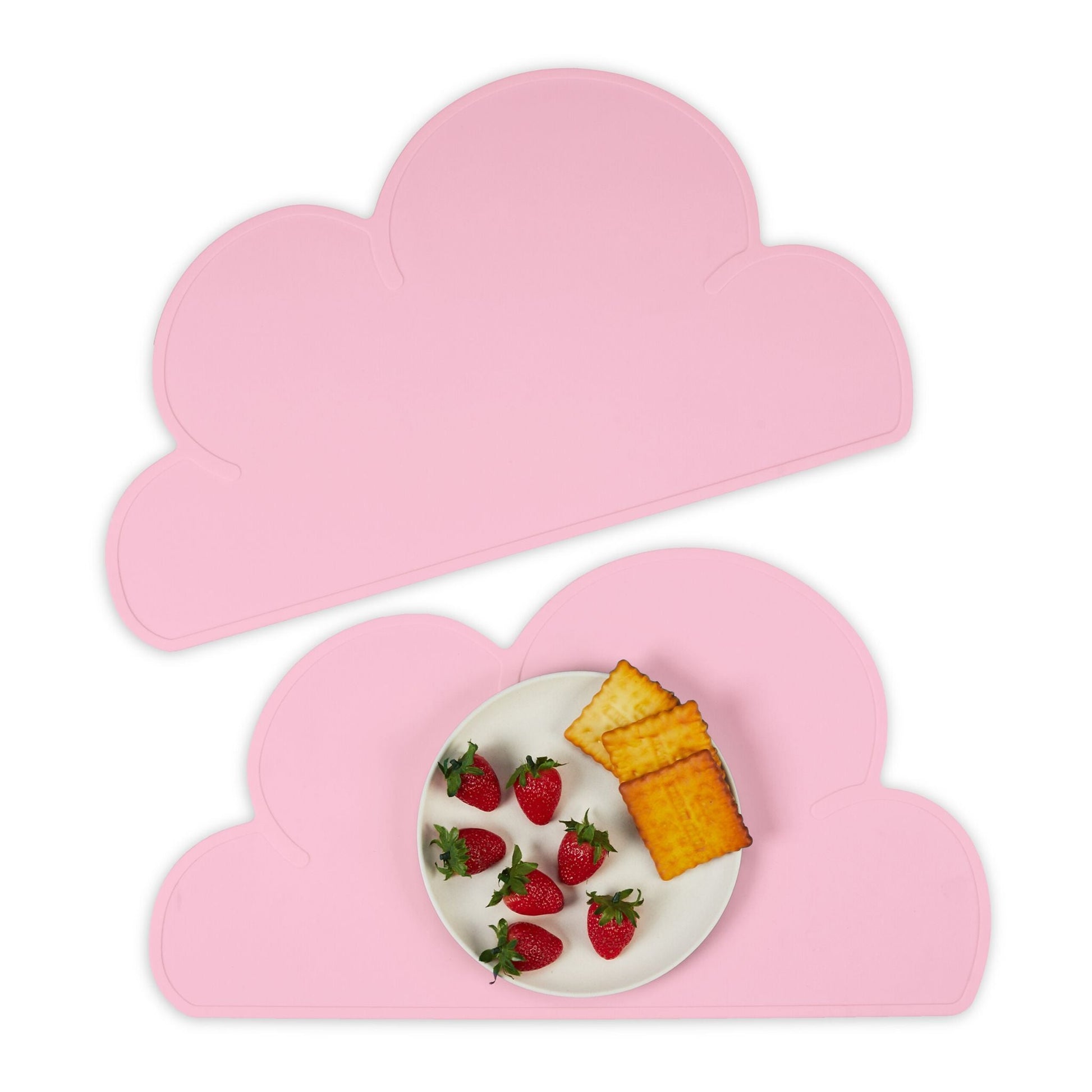 Platzdeckchen Kinder 2er-Set Rosa von Relaxdays