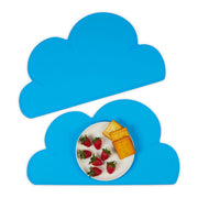 Platzdeckchen Kinder 2er-Set Blau von Relaxdays