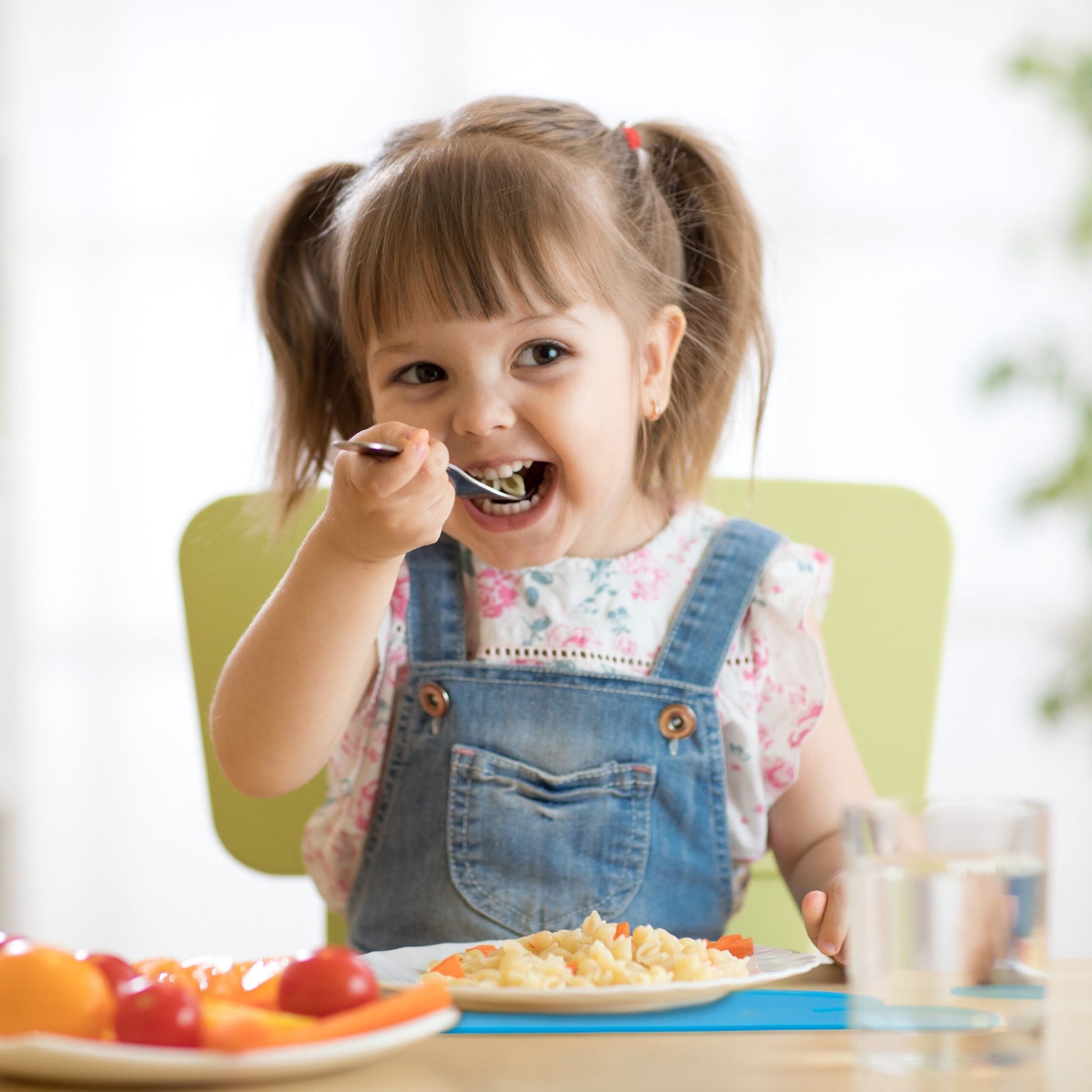 Platzdeckchen Kinder 2er-Set Blau von Relaxdays