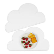 Platzdeckchen Kinder 2er-Set Weiss von Relaxdays