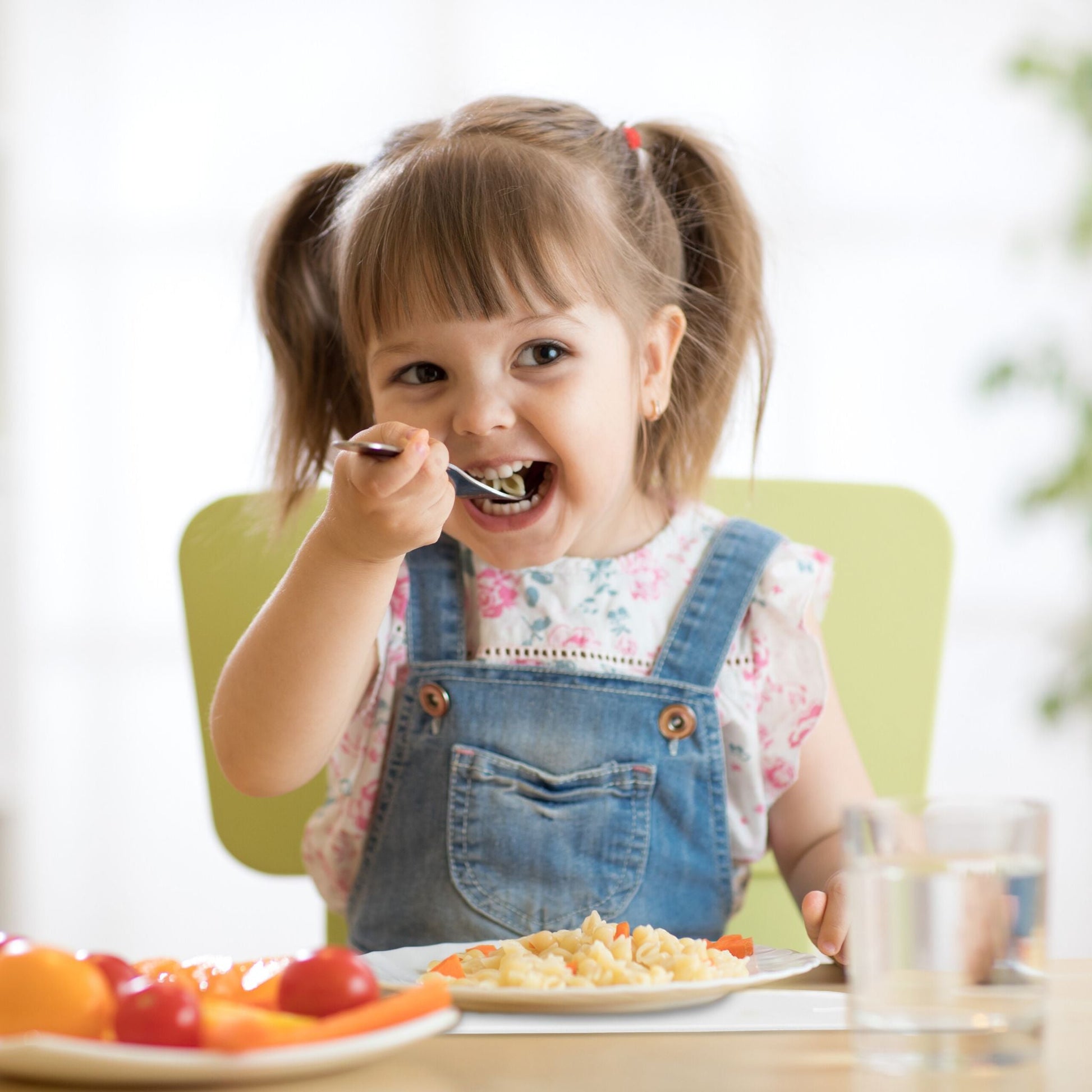 Platzdeckchen Kinder 2er-Set Weiss von Relaxdays