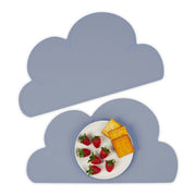 Platzdeckchen Kinder 2er-Set Anthrazit von Relaxdays