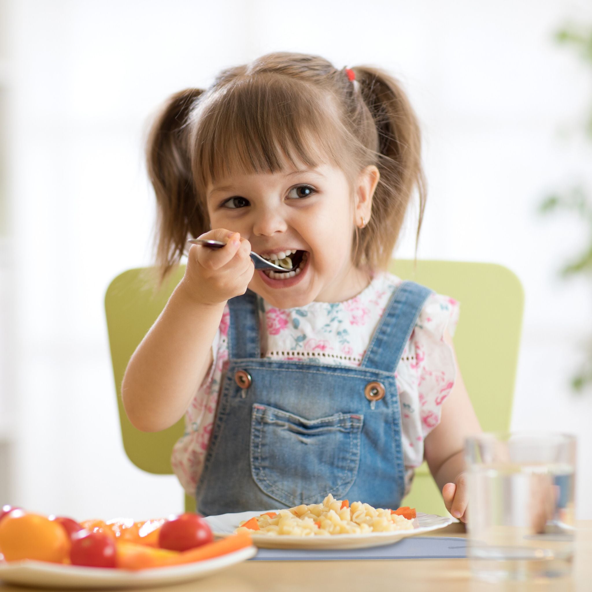 Platzdeckchen Kinder 2er-Set Anthrazit von Relaxdays