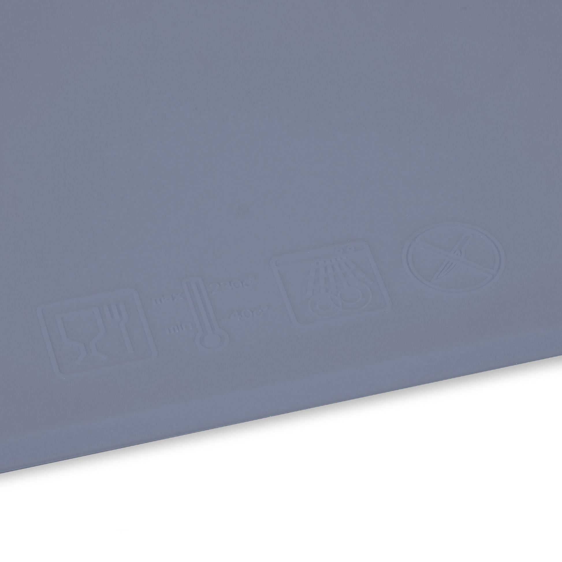 Platzdeckchen Kinder 2er-Set Anthrazit von Relaxdays