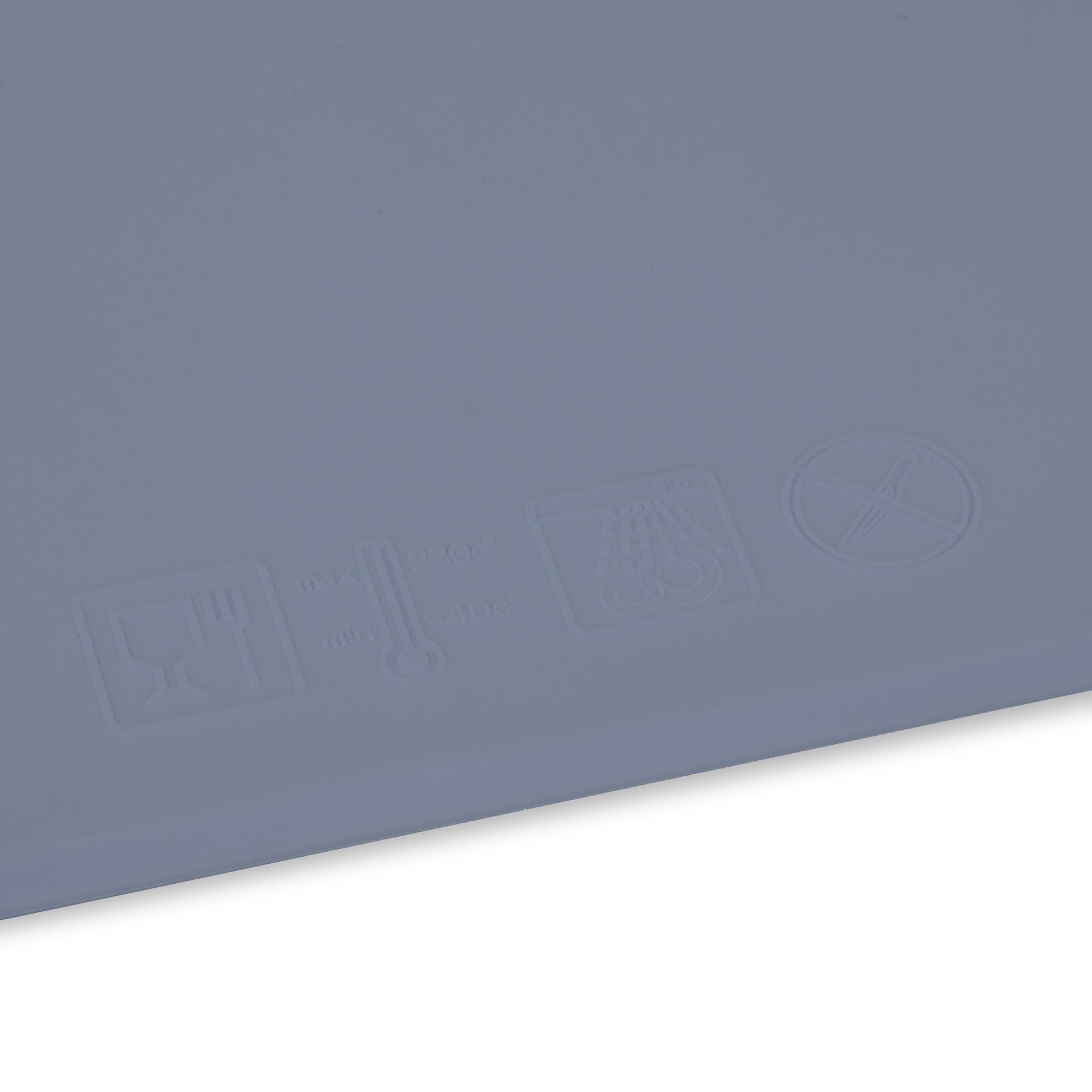 Platzdeckchen Kinder 2er-Set Anthrazit von Relaxdays