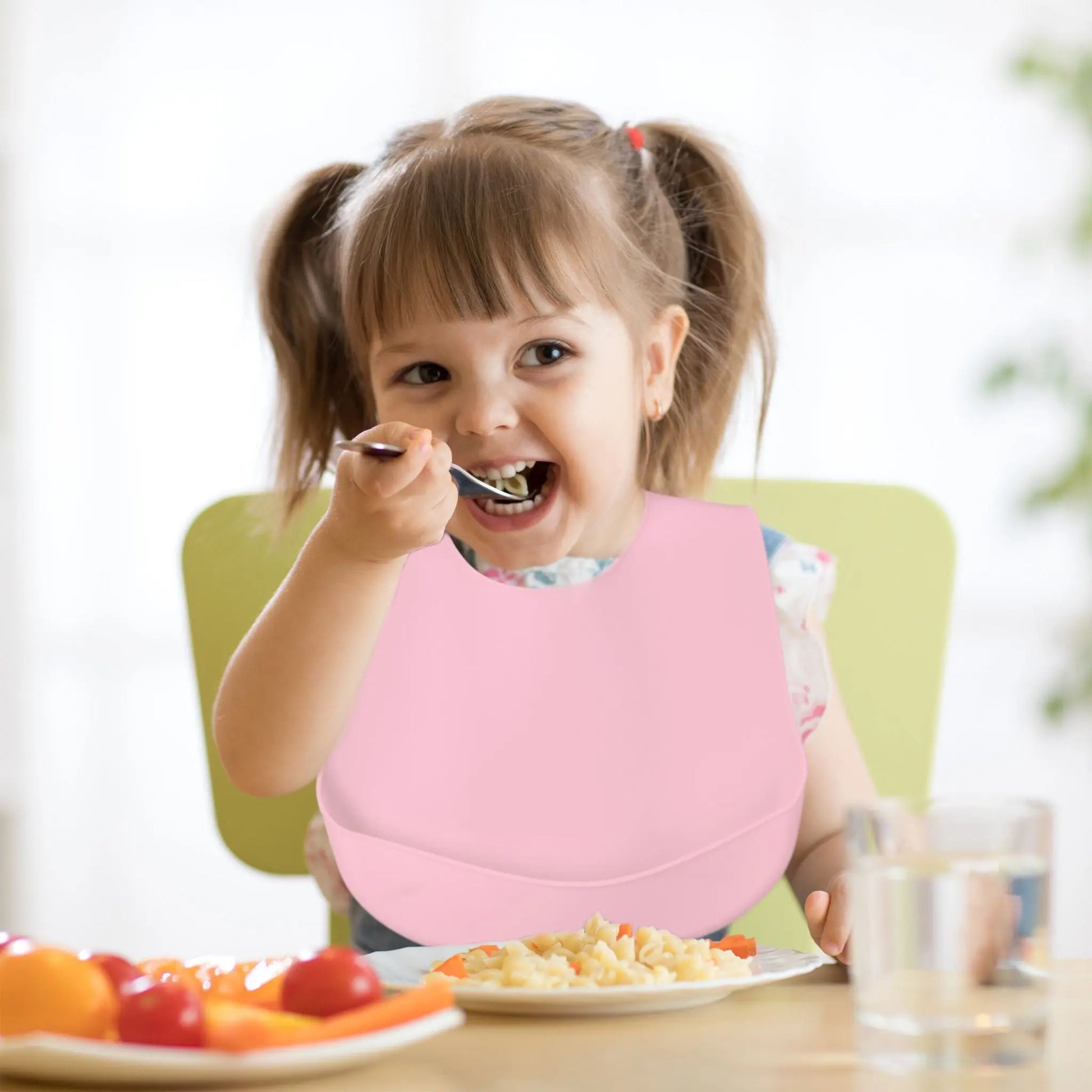Lätzchen Baby 2er-Set Blau von Relaxdays