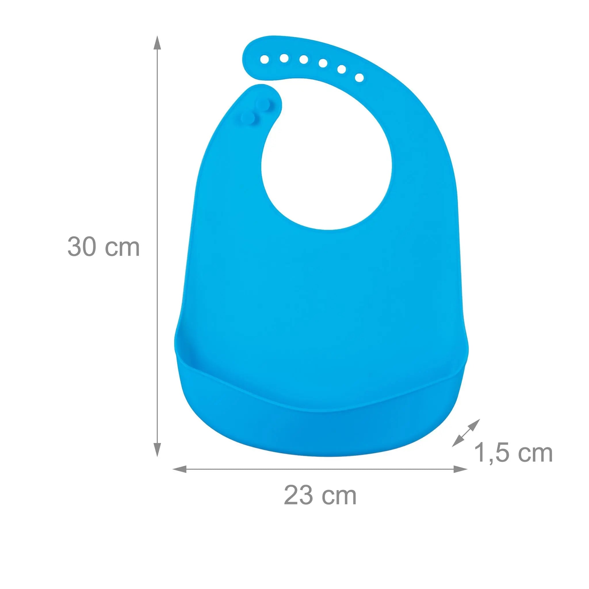 Lätzchen Baby 2er-Set Blau von Relaxdays