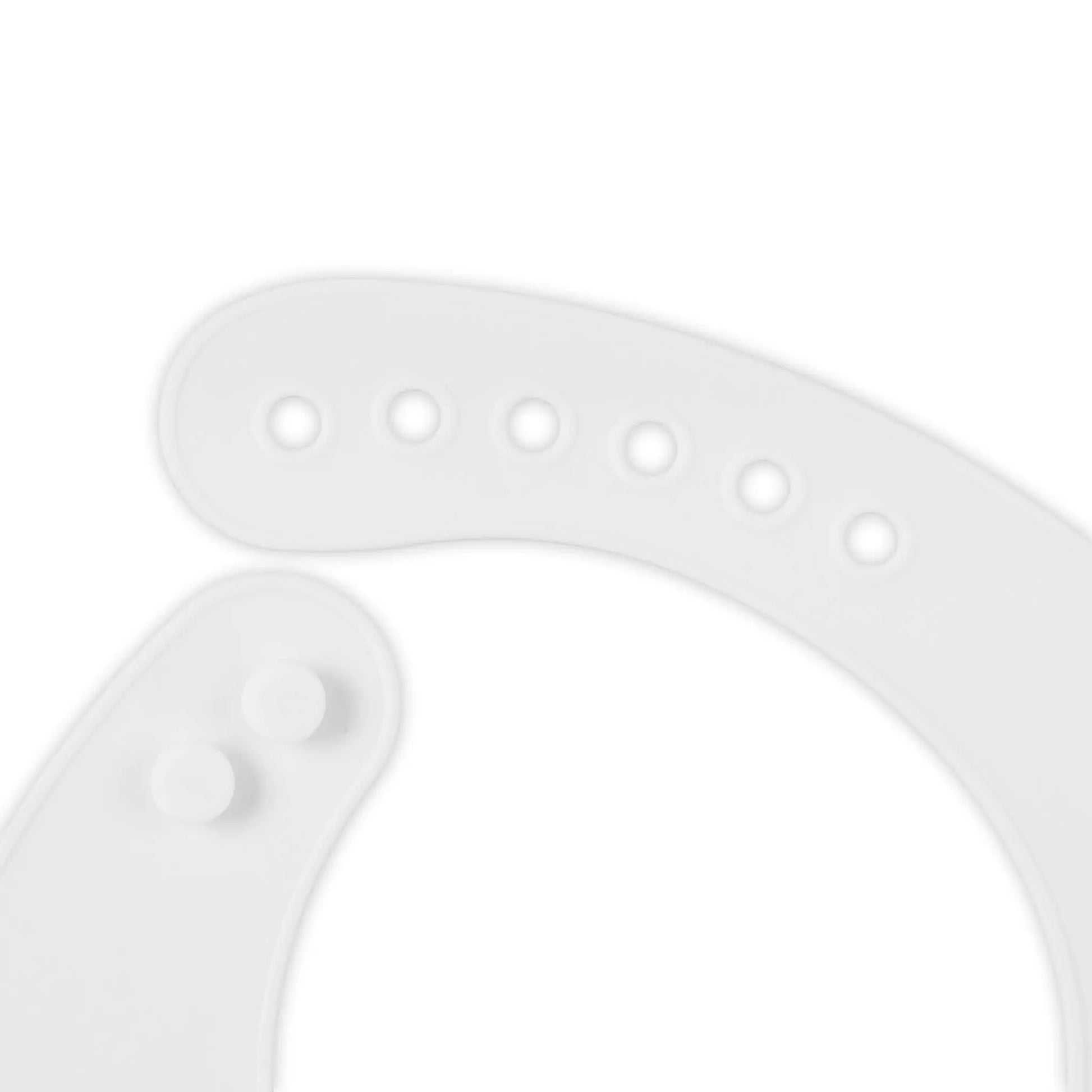 Lätzchen Baby 2er-Set Weiss von Relaxdays