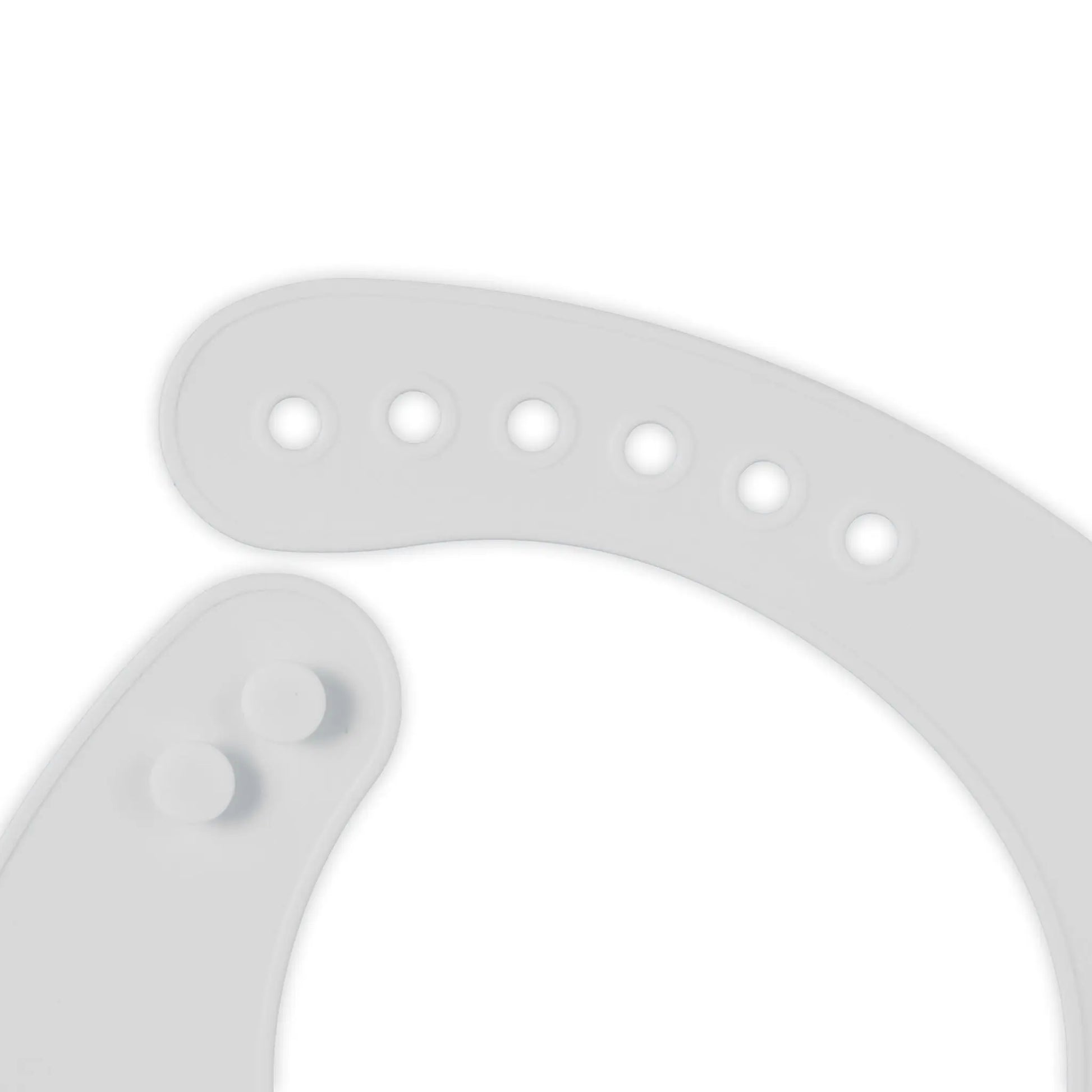 Lätzchen Baby 2er-Set Grau von Relaxdays