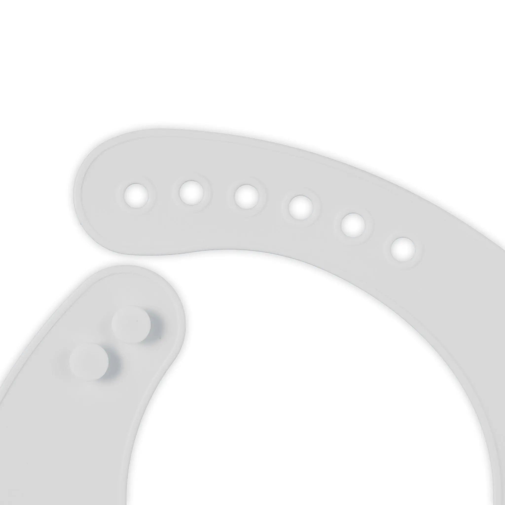 Lätzchen Baby 2er-Set Grau von Relaxdays