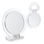 Spiegel mit Klappgriff 2er-Set Transparent