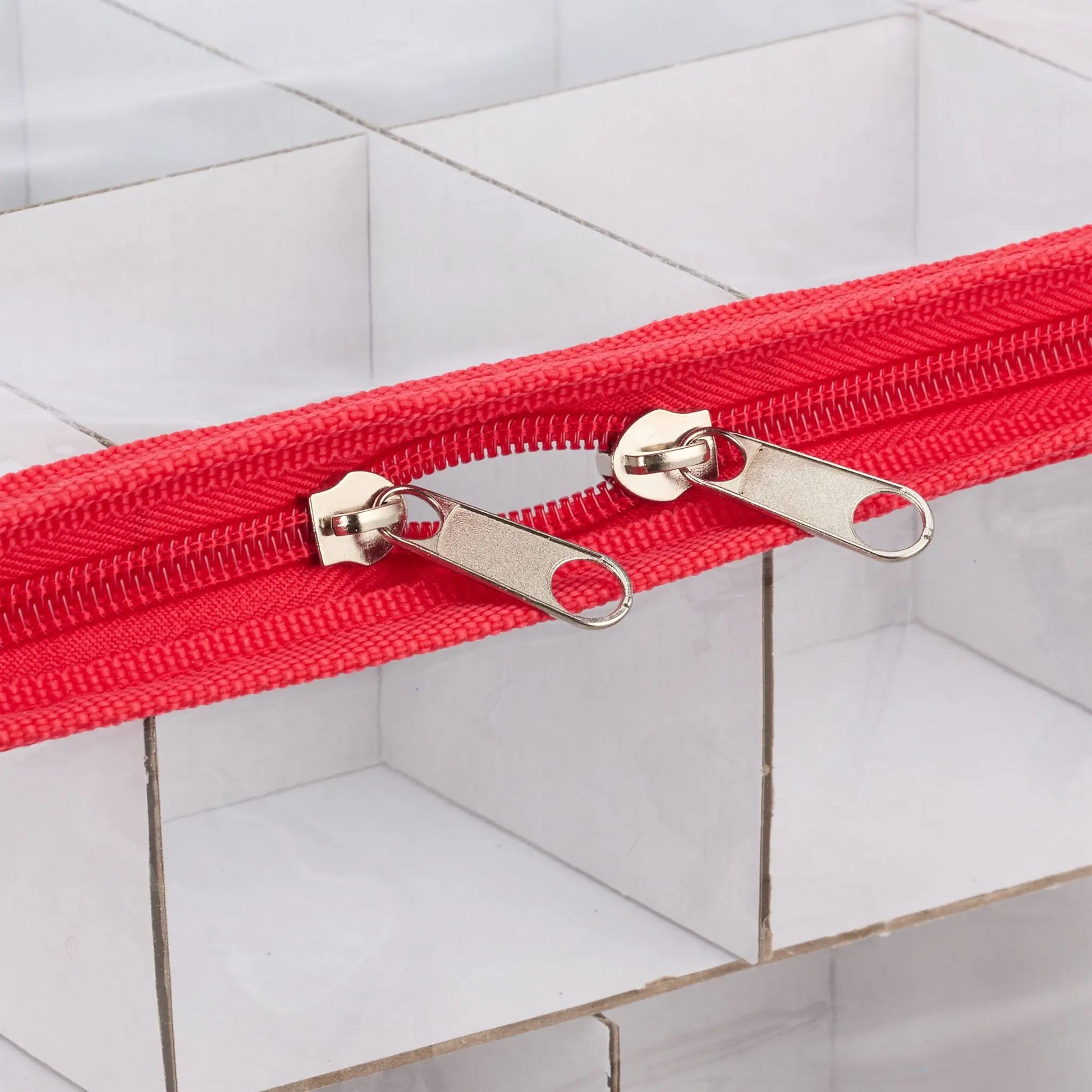 Weihnachtskugel Aufbewahrungsbox 3er-Set Weiss-Rot-Transparent von Relaxdays
