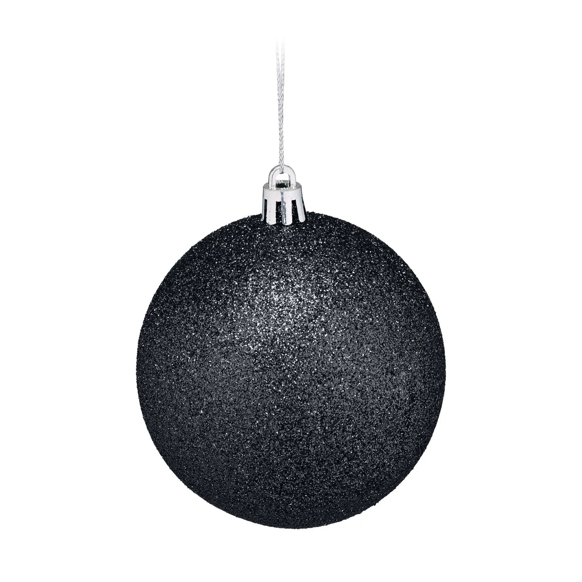Weihnachtskugeln im 110er-Set Gold-Schwarz-Silber von Relaxdays