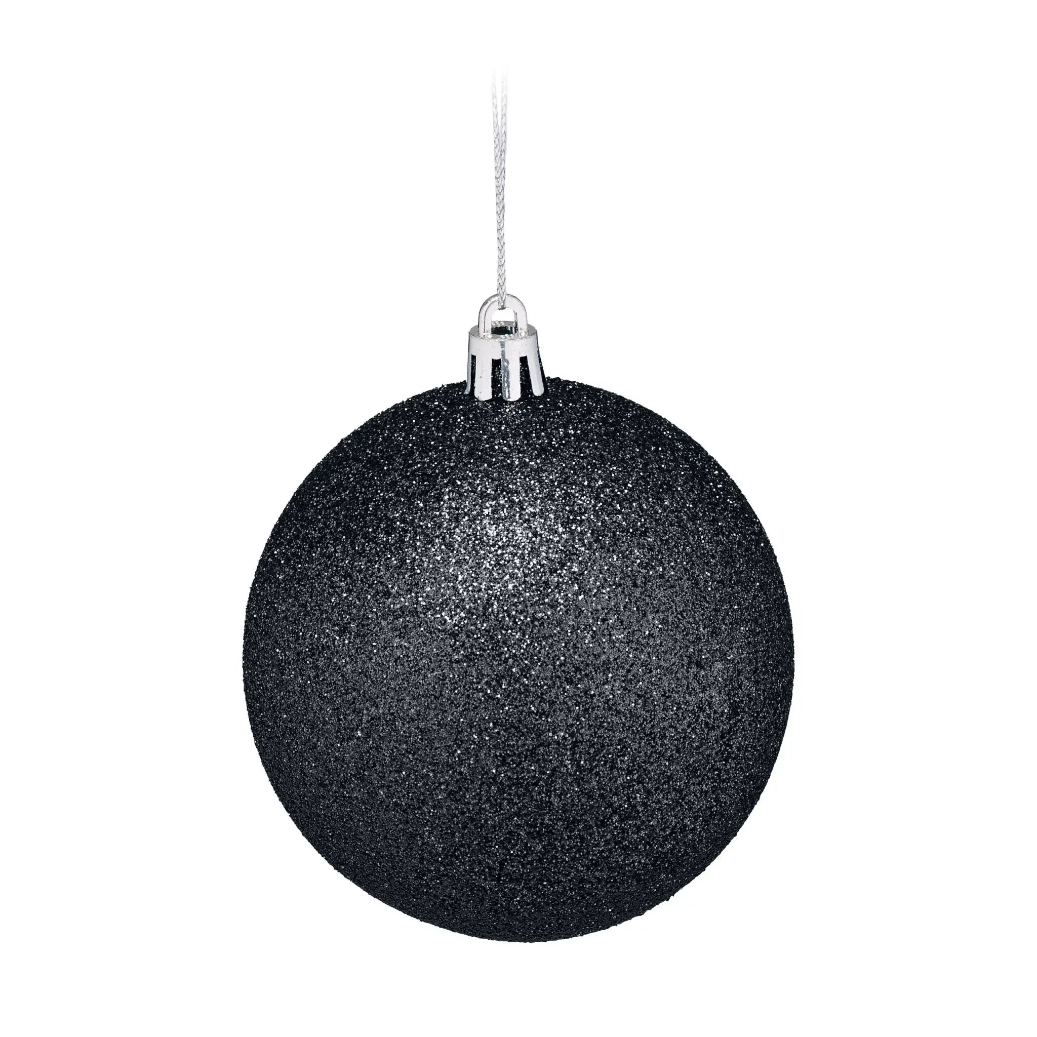 Weihnachtskugeln im 110er-Set Gold-Schwarz-Silber von Relaxdays