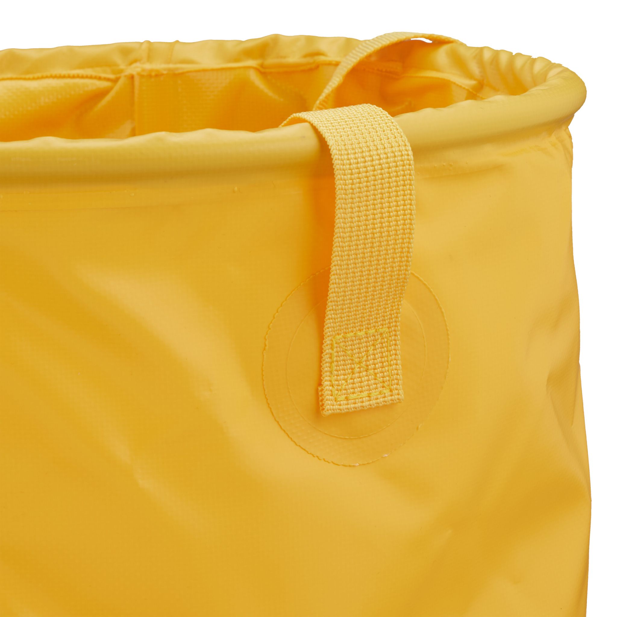 Falteimer für Camping 15 Liter Gelb von Relaxdays