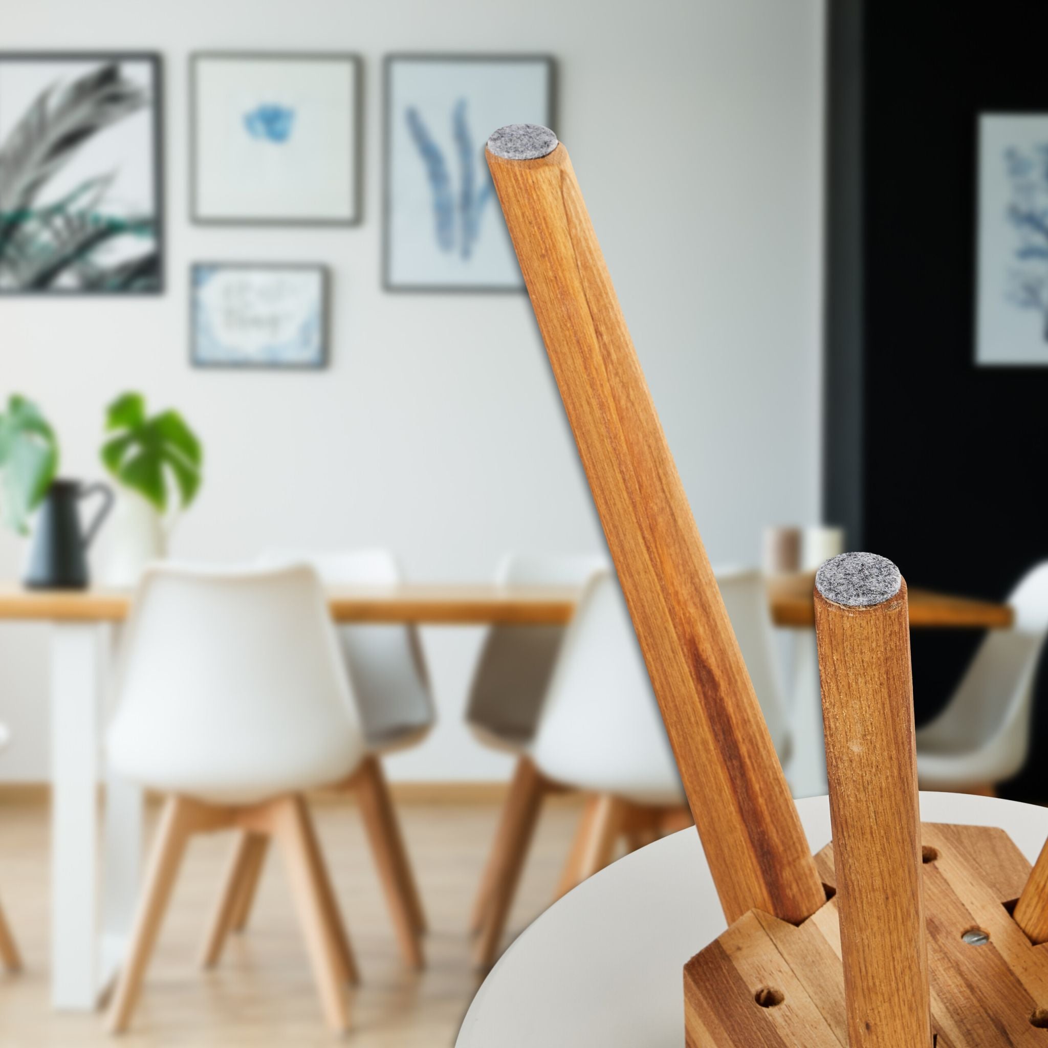 Selbstklebende Filzgleiter 272er-Set Grau von Relaxdays