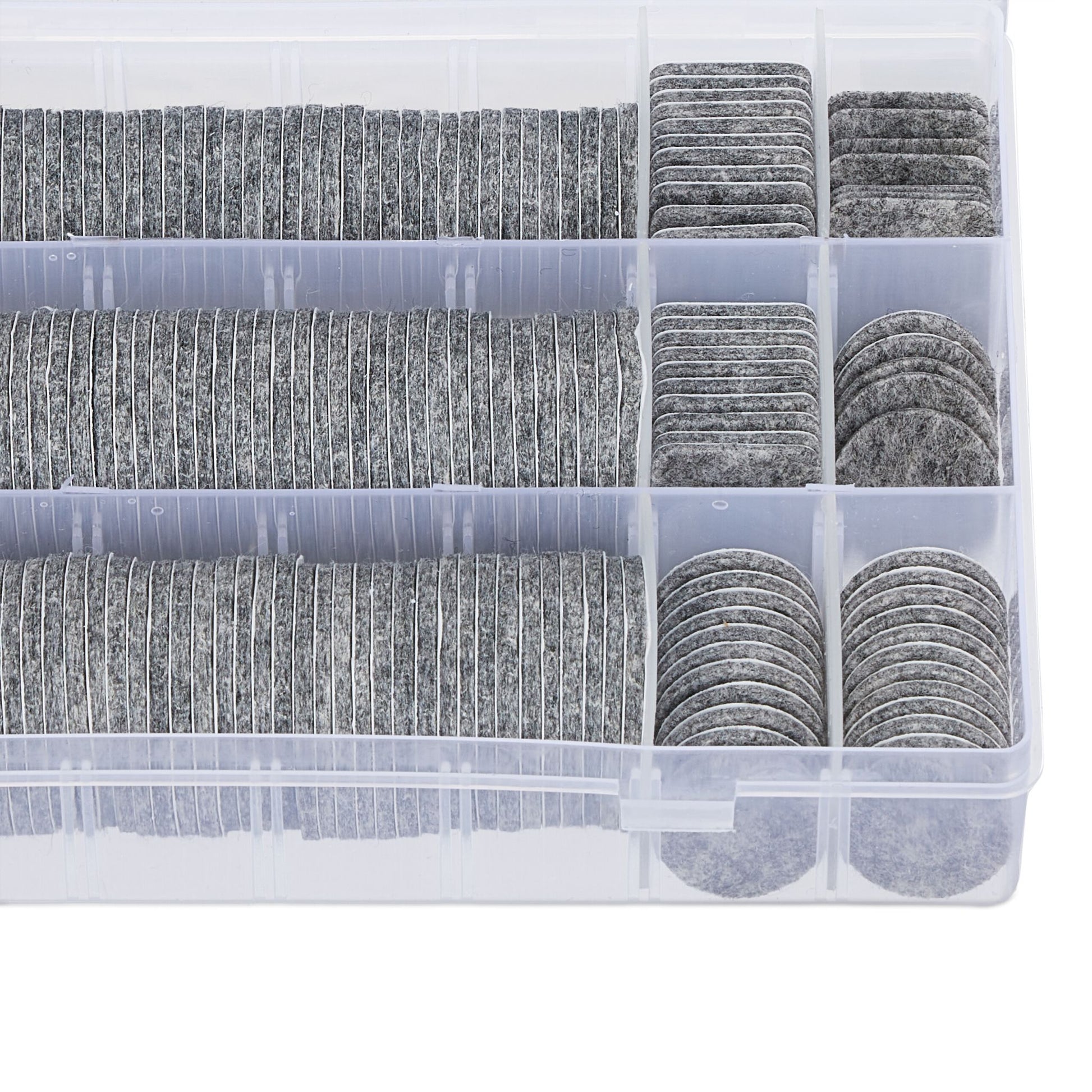Selbstklebende Filzgleiter 272er-Set Grau von Relaxdays