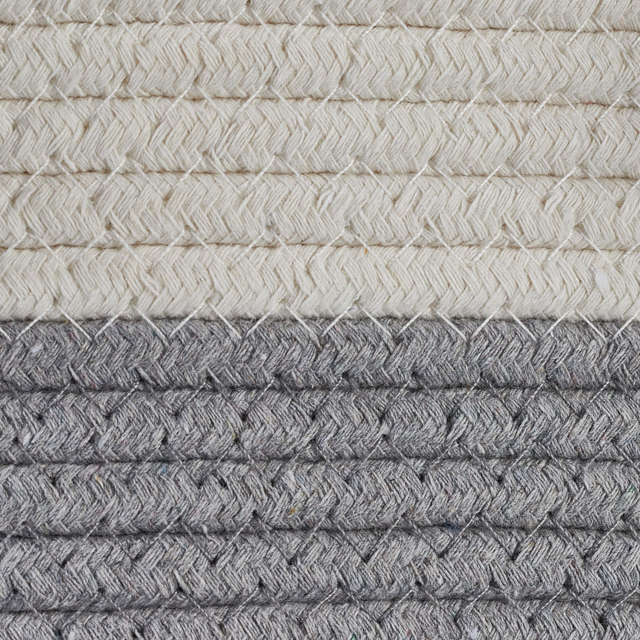 Katzenbett Baumwolle Weiss-Grau von Relaxdays