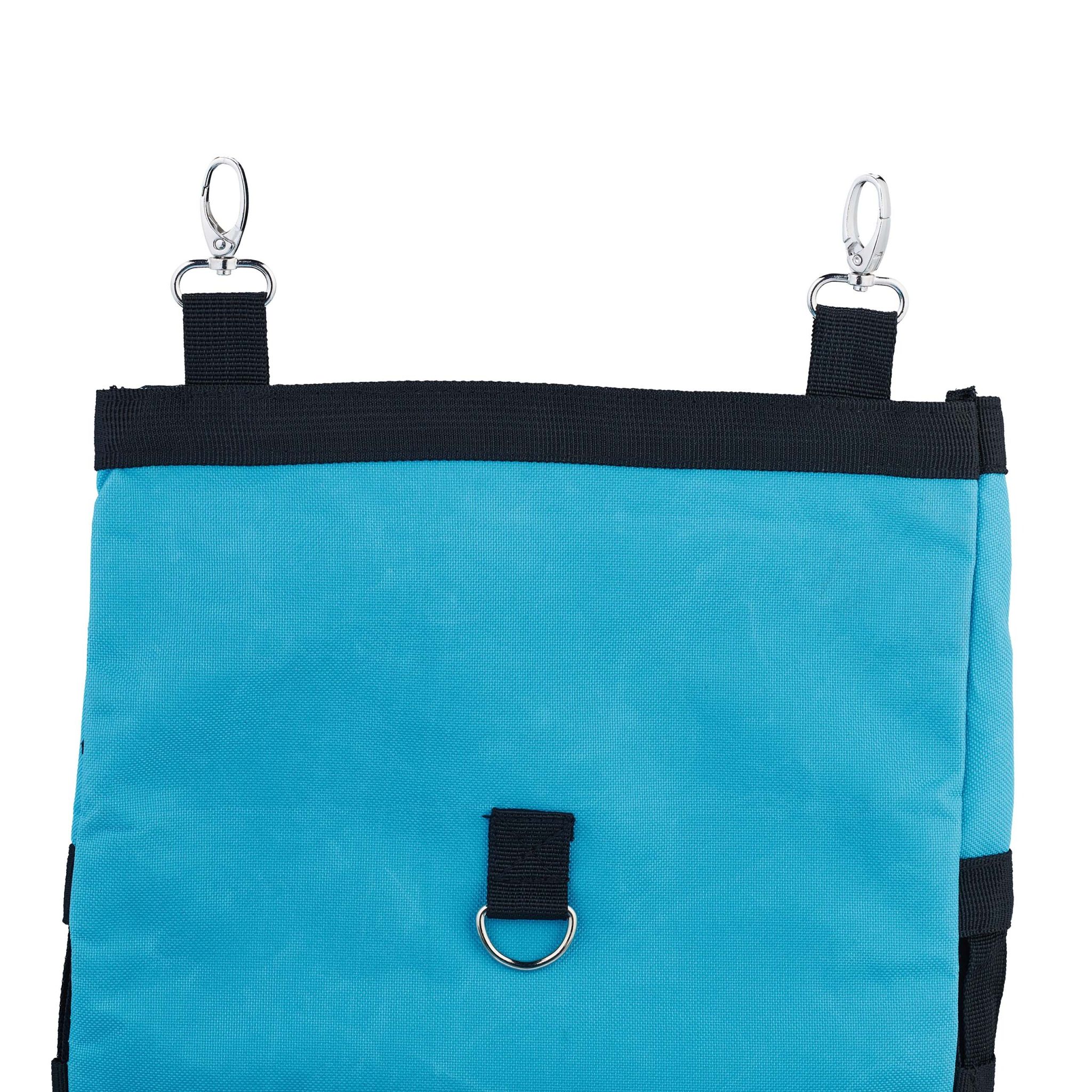 Heutasche für Kleintiere Blau-Schwarz von Relaxdays